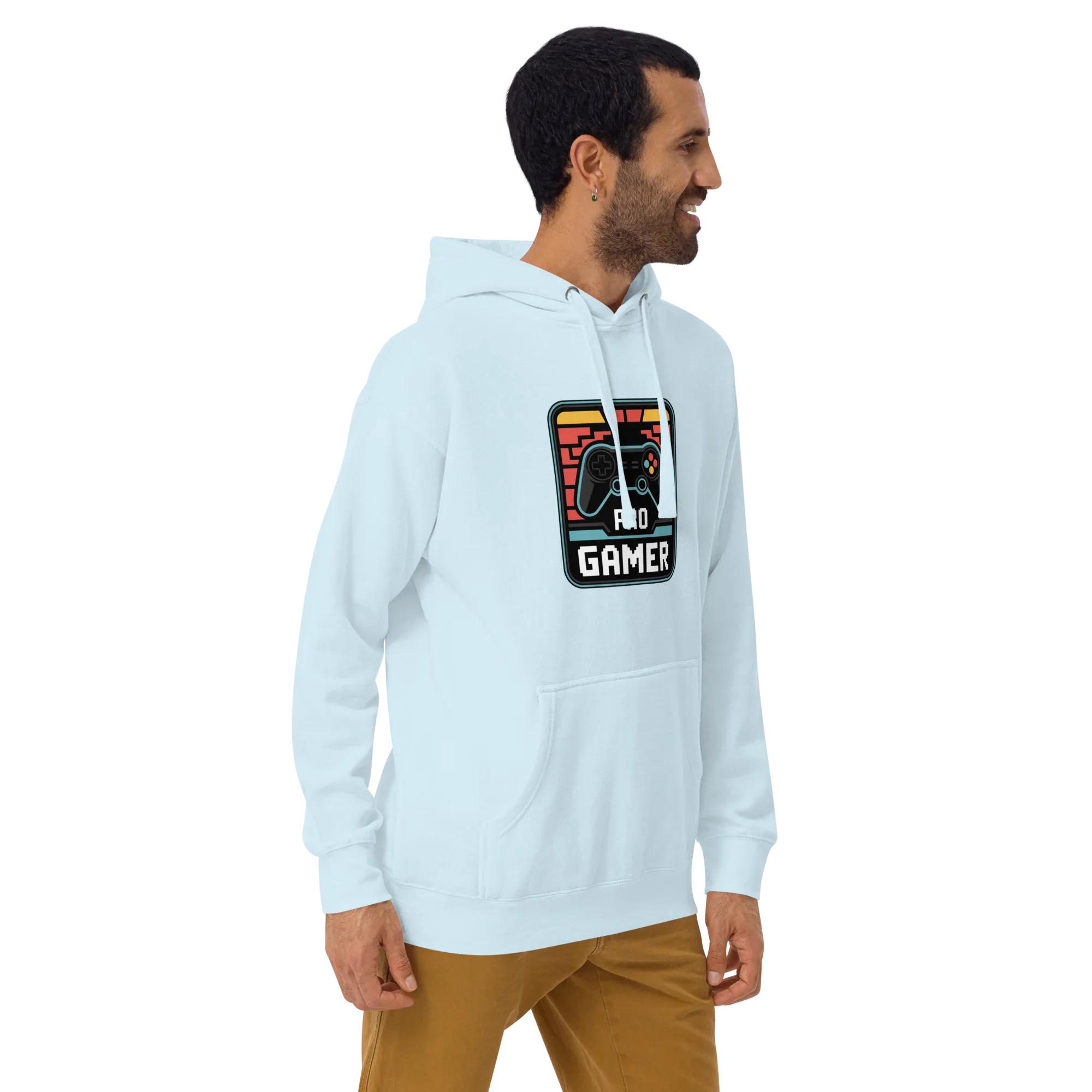 Pro Gamer Hoodie – Retro Pixel Art Game Controller Design - RaZits