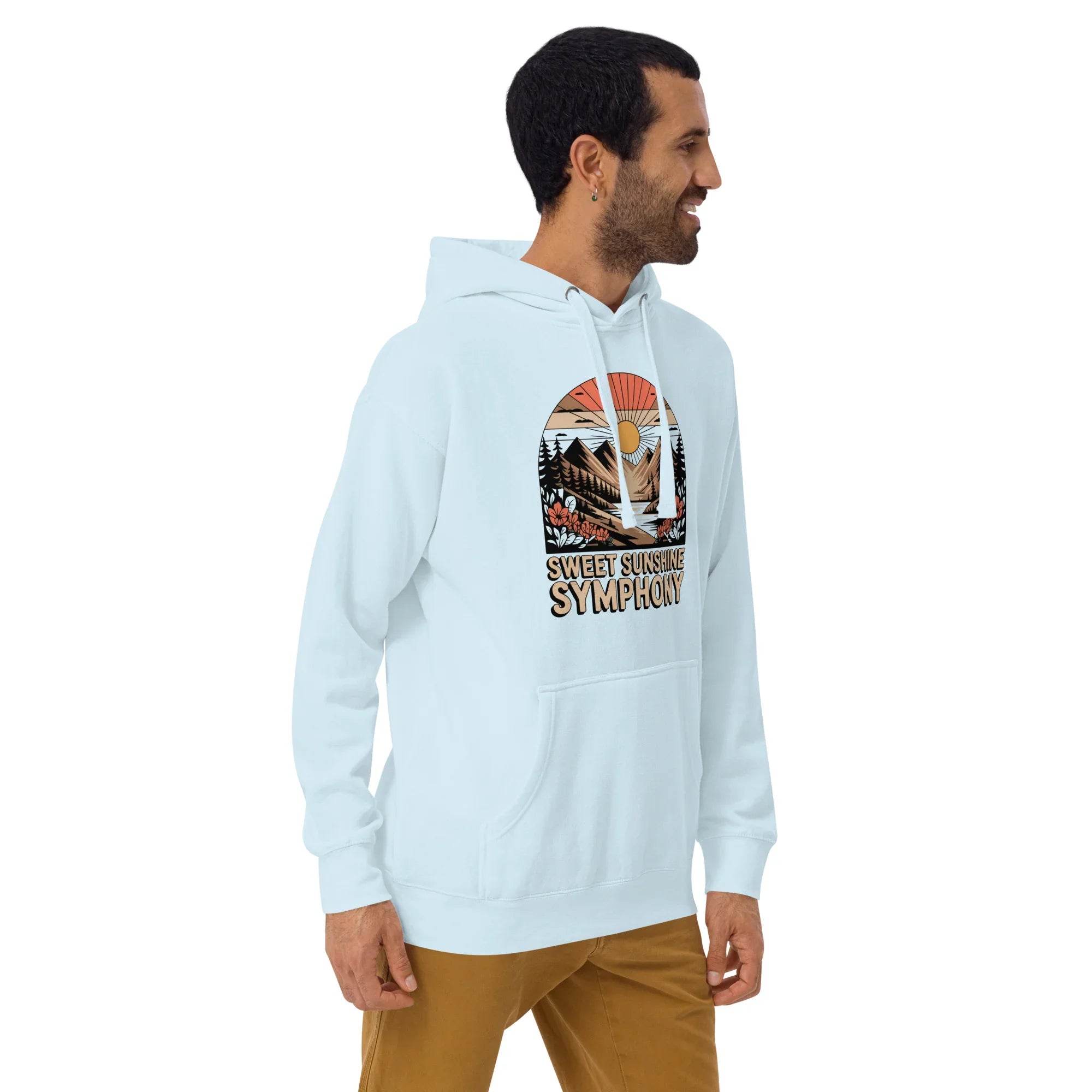 Sweet Sunshine Symphony Hoodie – Nature-Inspired Musical Escape - RaZits
