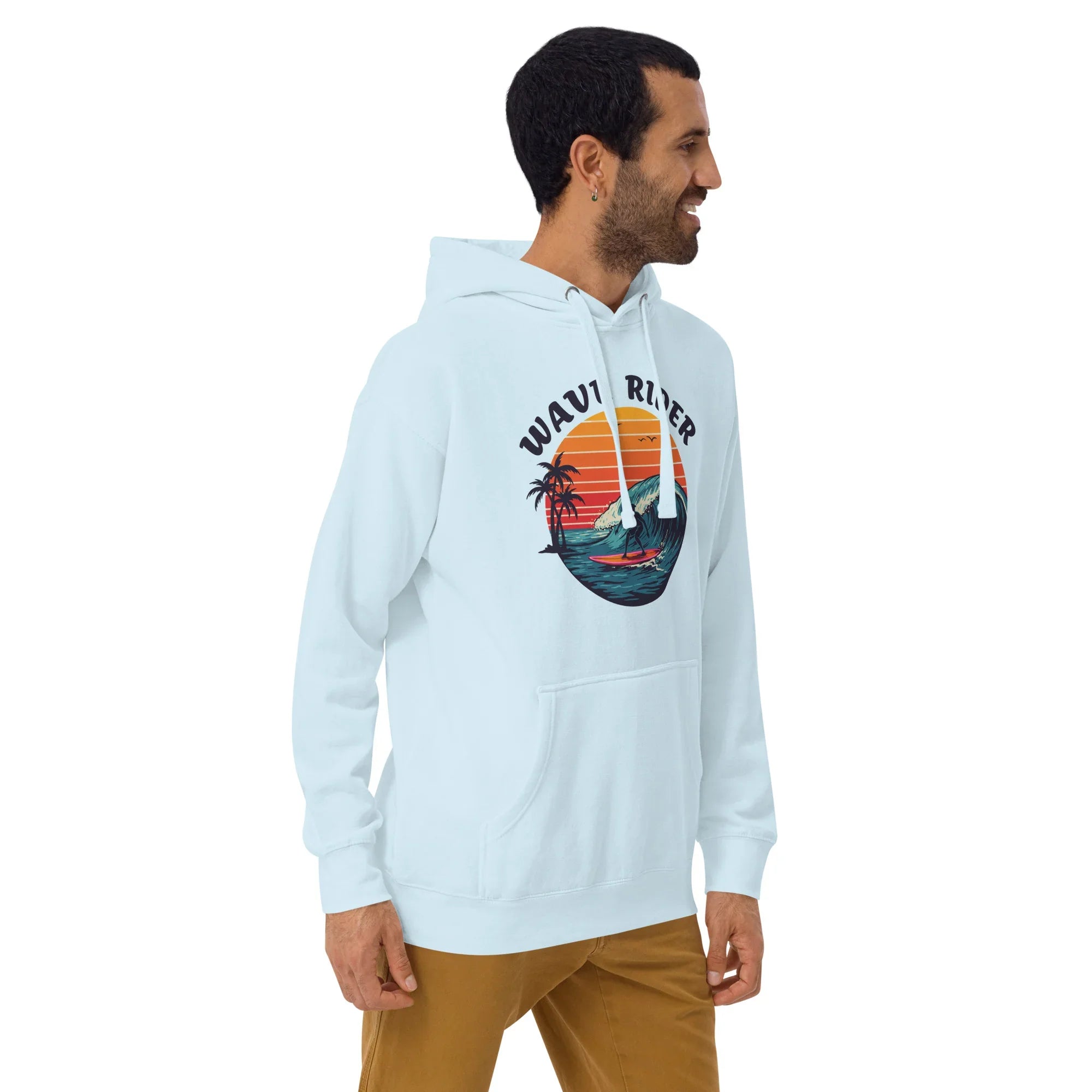 Wave Rider Hoodie – Sunset Surf Aesthetic - RaZits