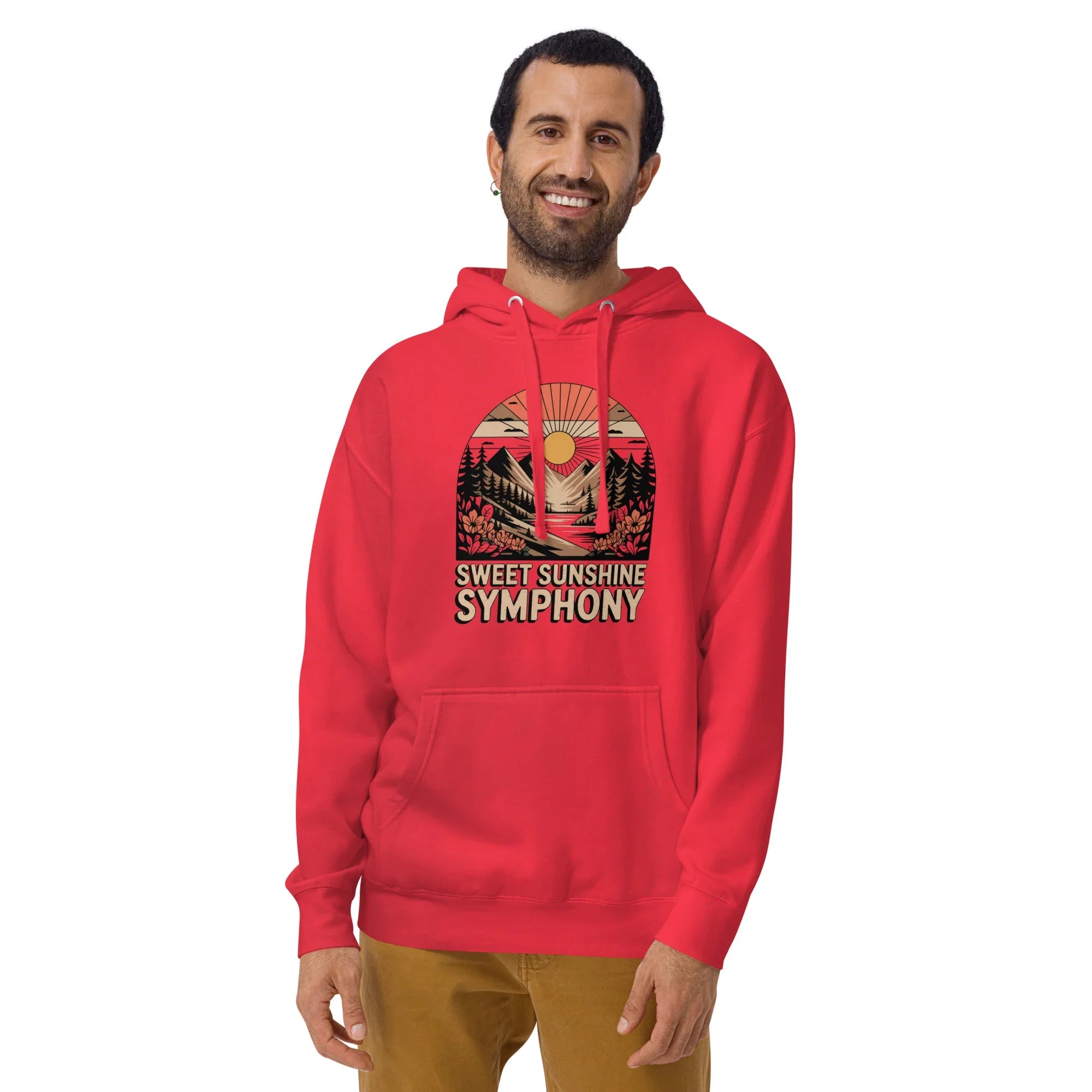 Sweet Sunshine Symphony Hoodie – Nature-Inspired Musical Escape - RaZits