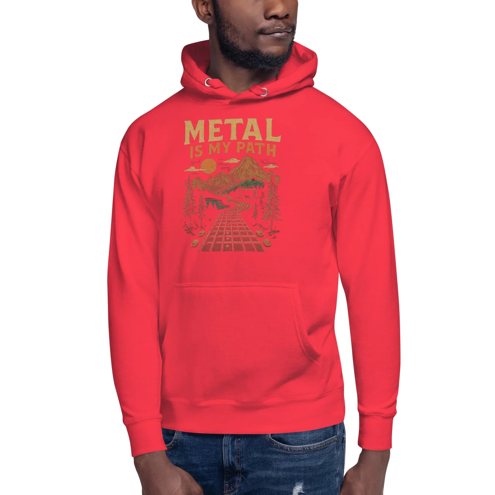 Metal Is My Path Hoodie – Heavy Music Trailblazer - RaZits