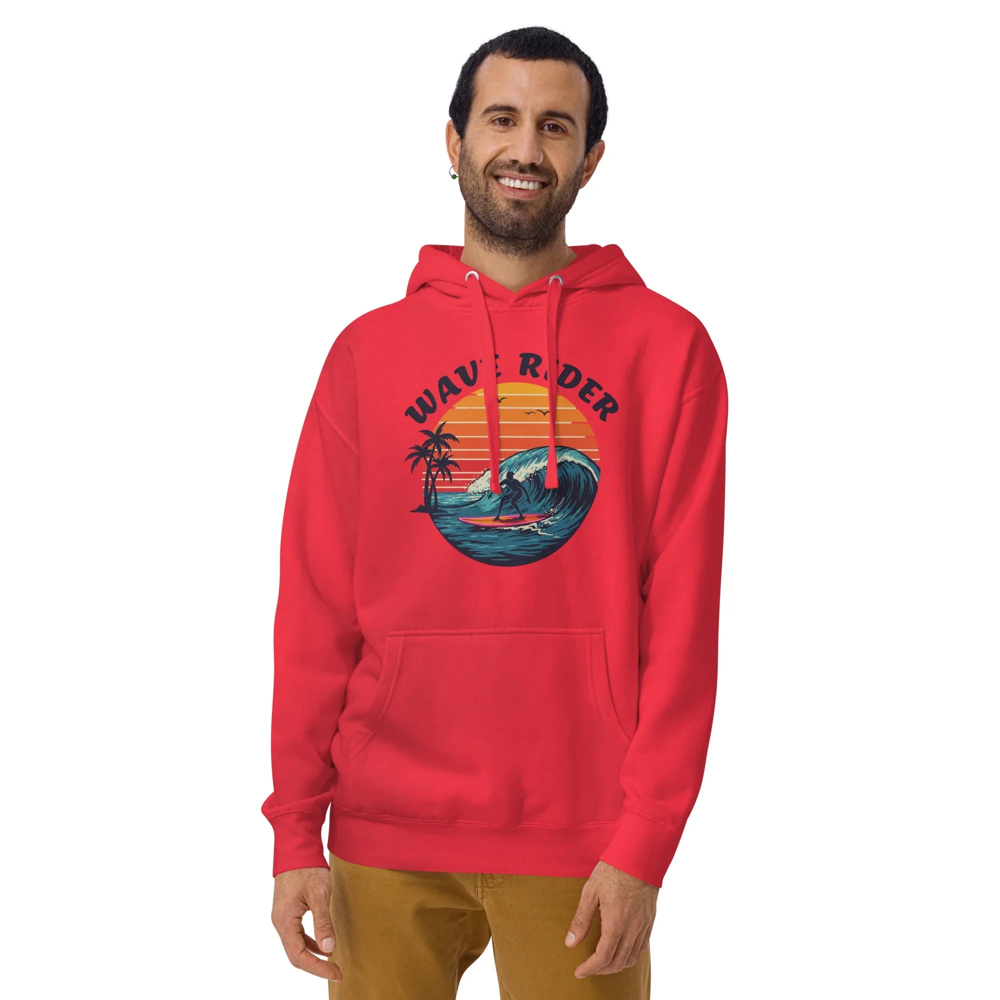Wave Rider Hoodie – Sunset Surf Aesthetic - RaZits