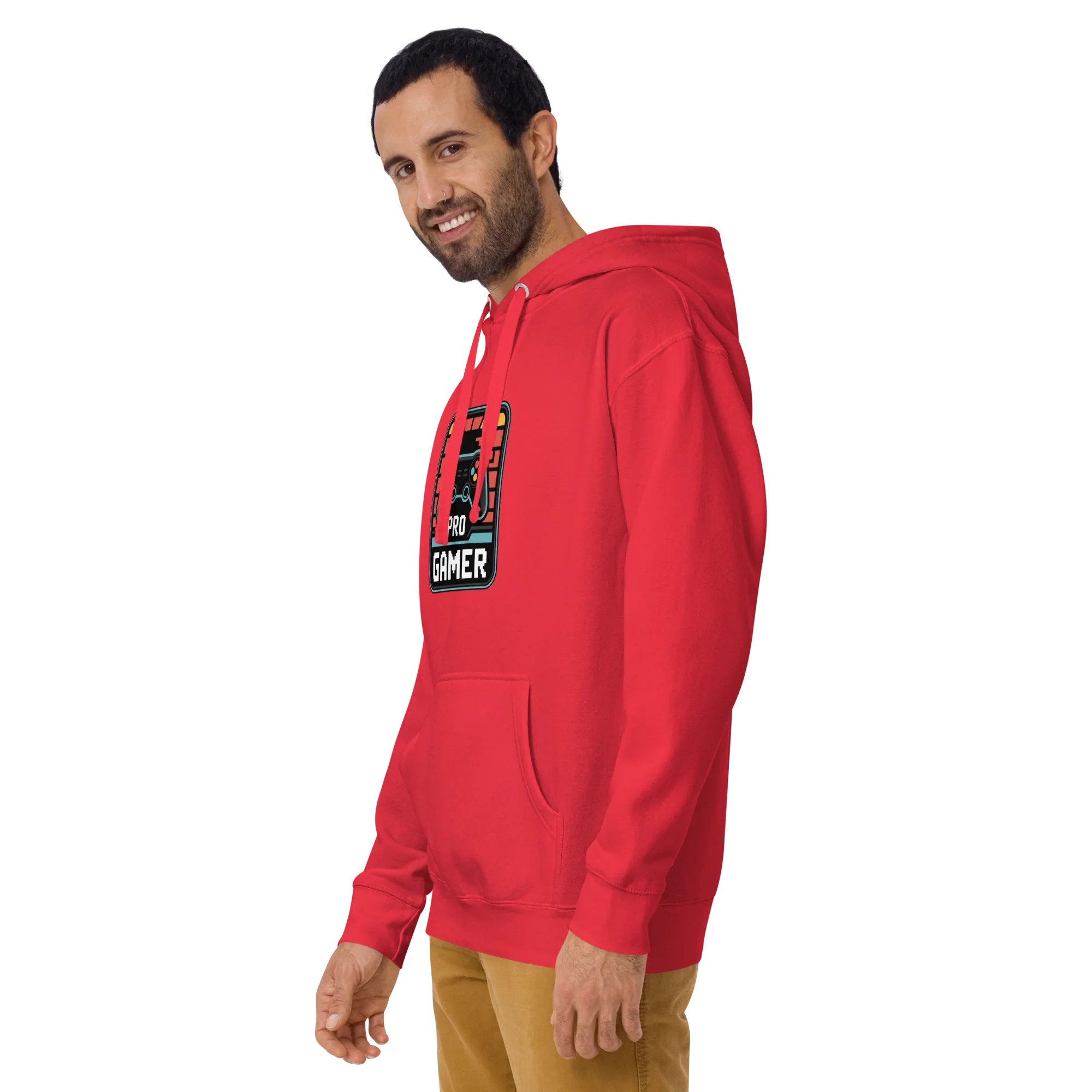 Pro Gamer Hoodie – Retro Pixel Art Game Controller Design - RaZits