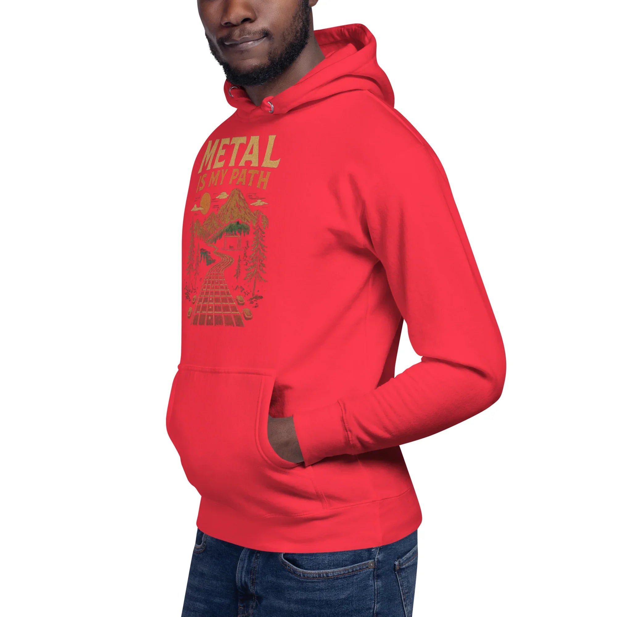 Metal Is My Path Hoodie – Heavy Music Trailblazer - RaZits