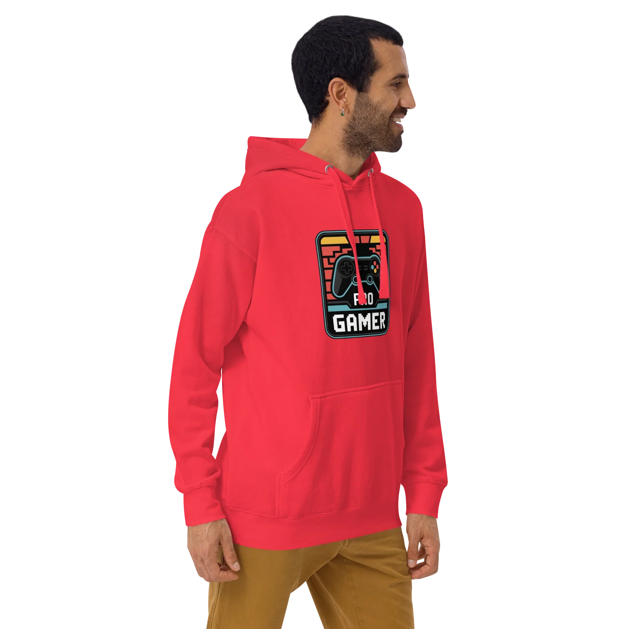 Pro Gamer Hoodie – Retro Pixel Art Game Controller Design - RaZits
