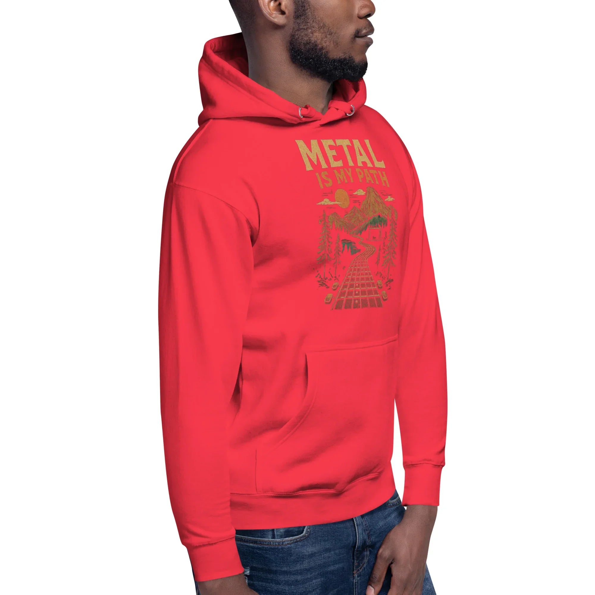 Metal Is My Path Hoodie – Heavy Music Trailblazer - RaZits