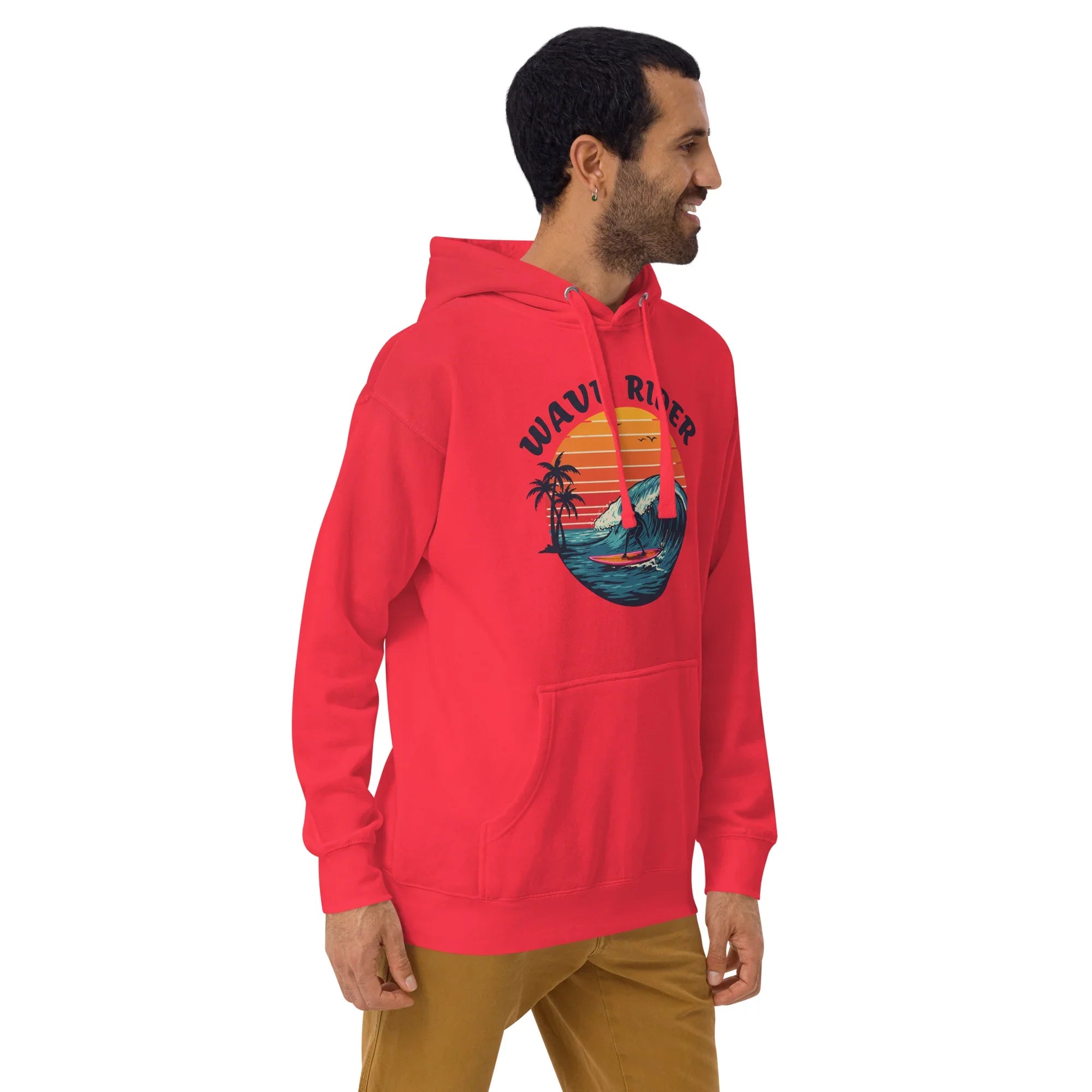 Wave Rider Hoodie – Sunset Surf Aesthetic - RaZits