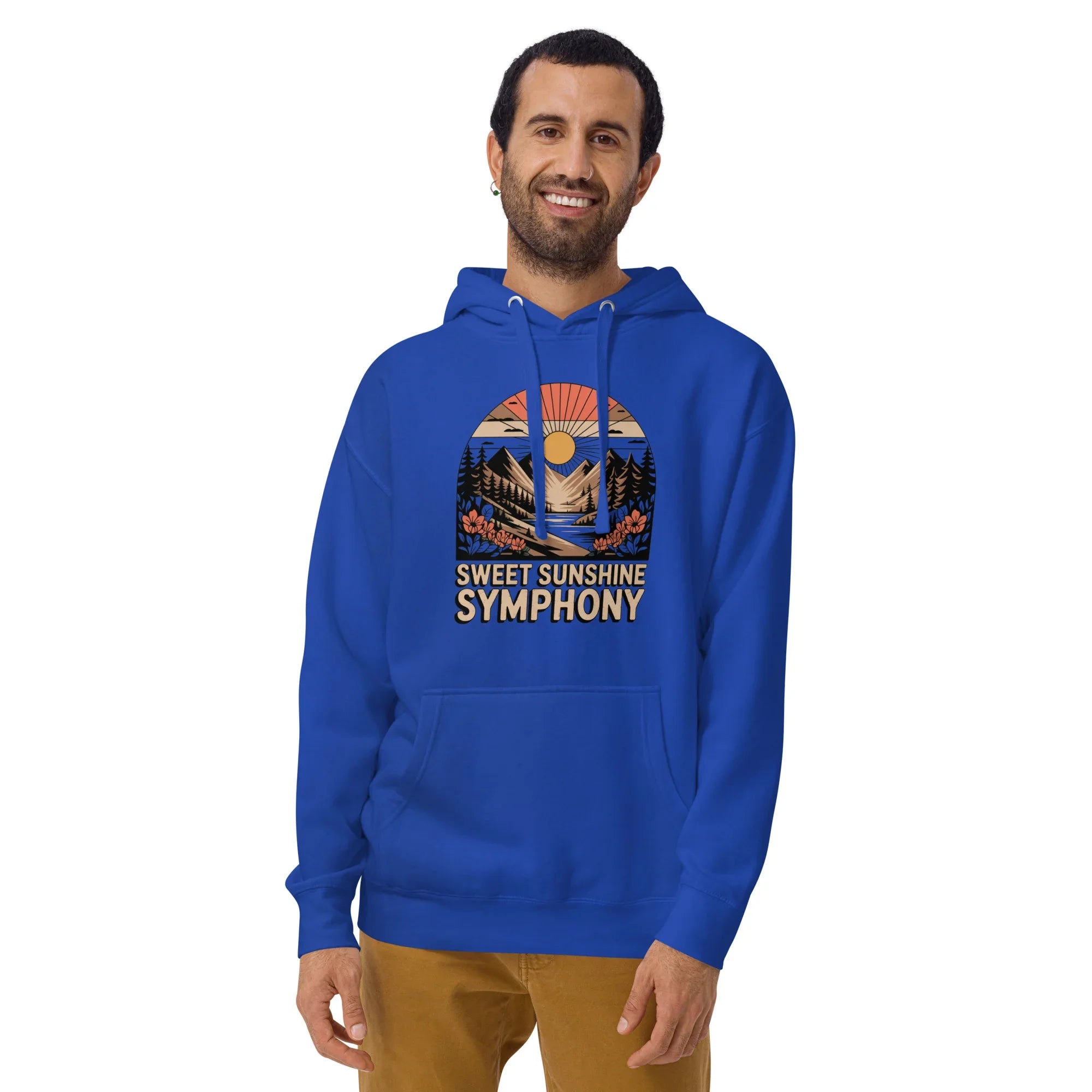 Sweet Sunshine Symphony Hoodie – Nature-Inspired Musical Escape - RaZits