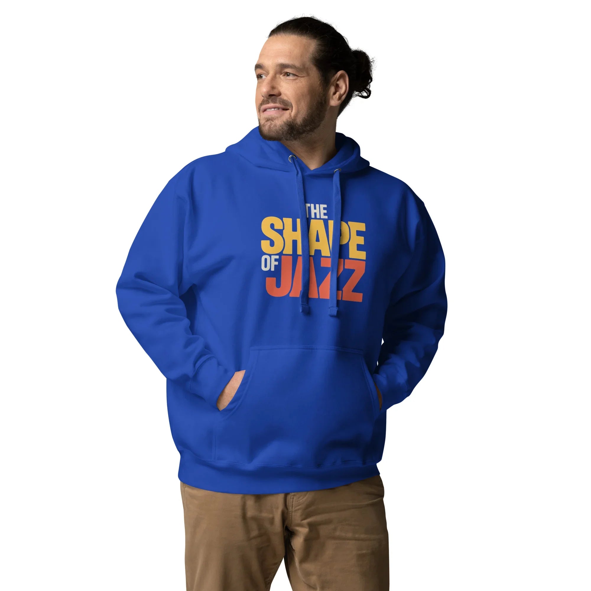 The Shape of Jazz Hoodie – Bold Modern Jazz Statement Wear - RaZits
