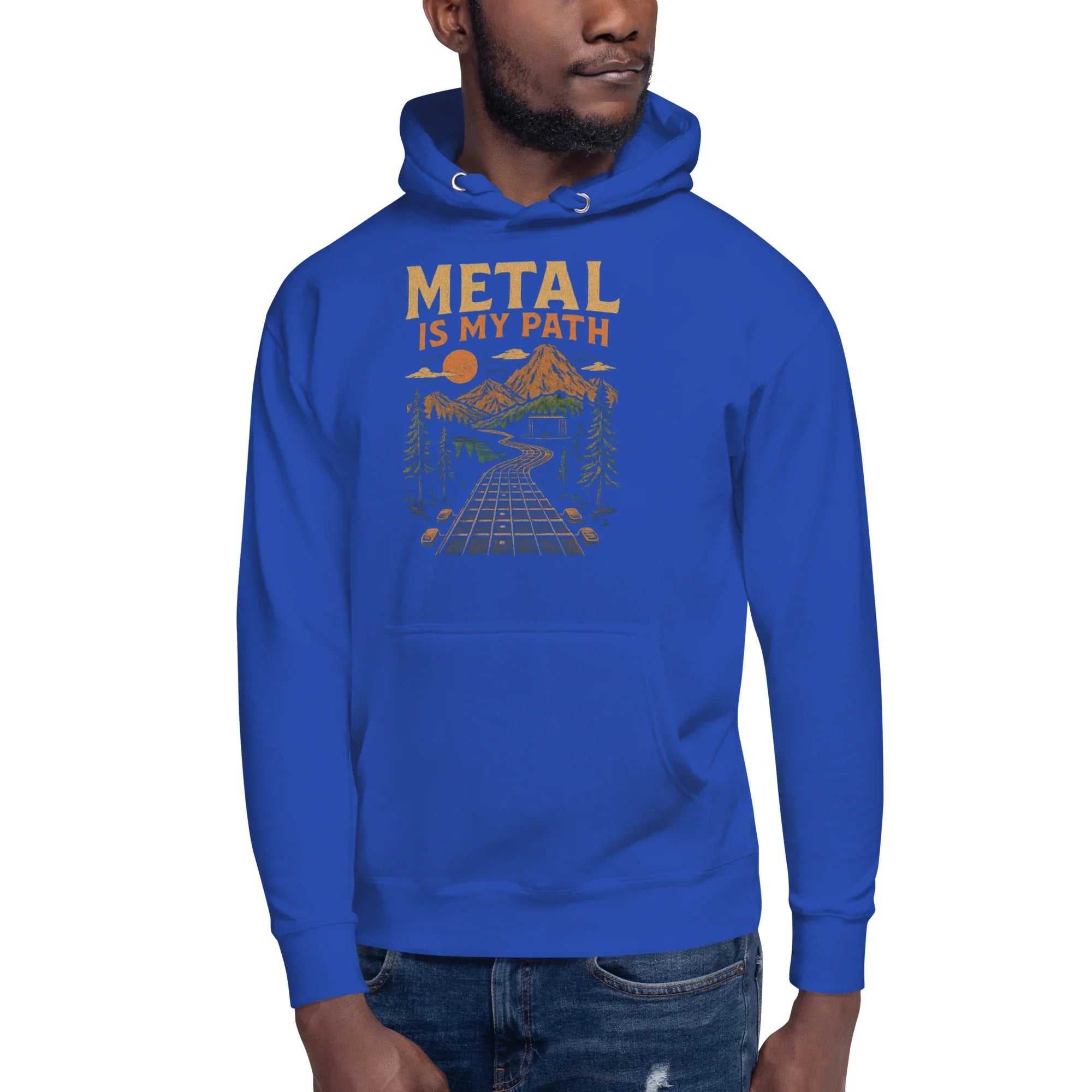 Metal Is My Path Hoodie – Heavy Music Trailblazer - RaZits