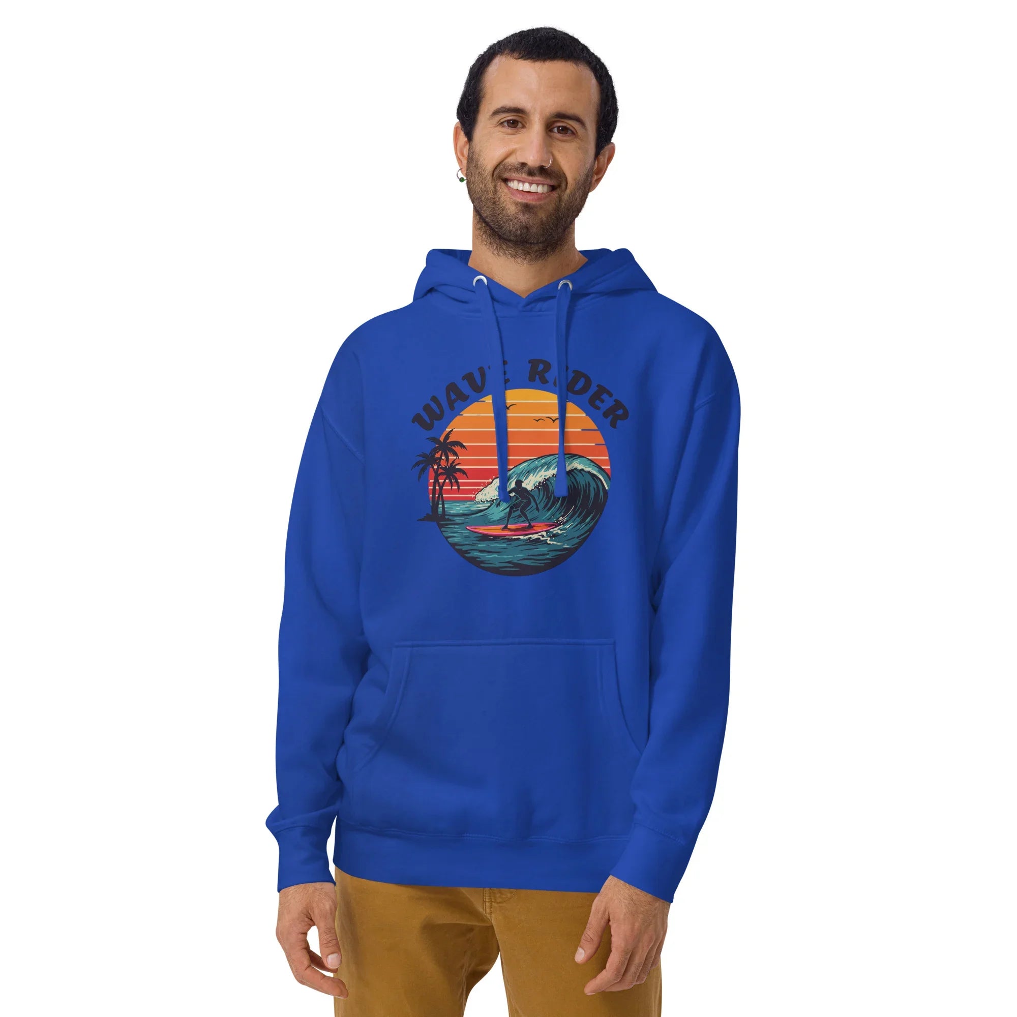Wave Rider Hoodie – Sunset Surf Aesthetic - RaZits