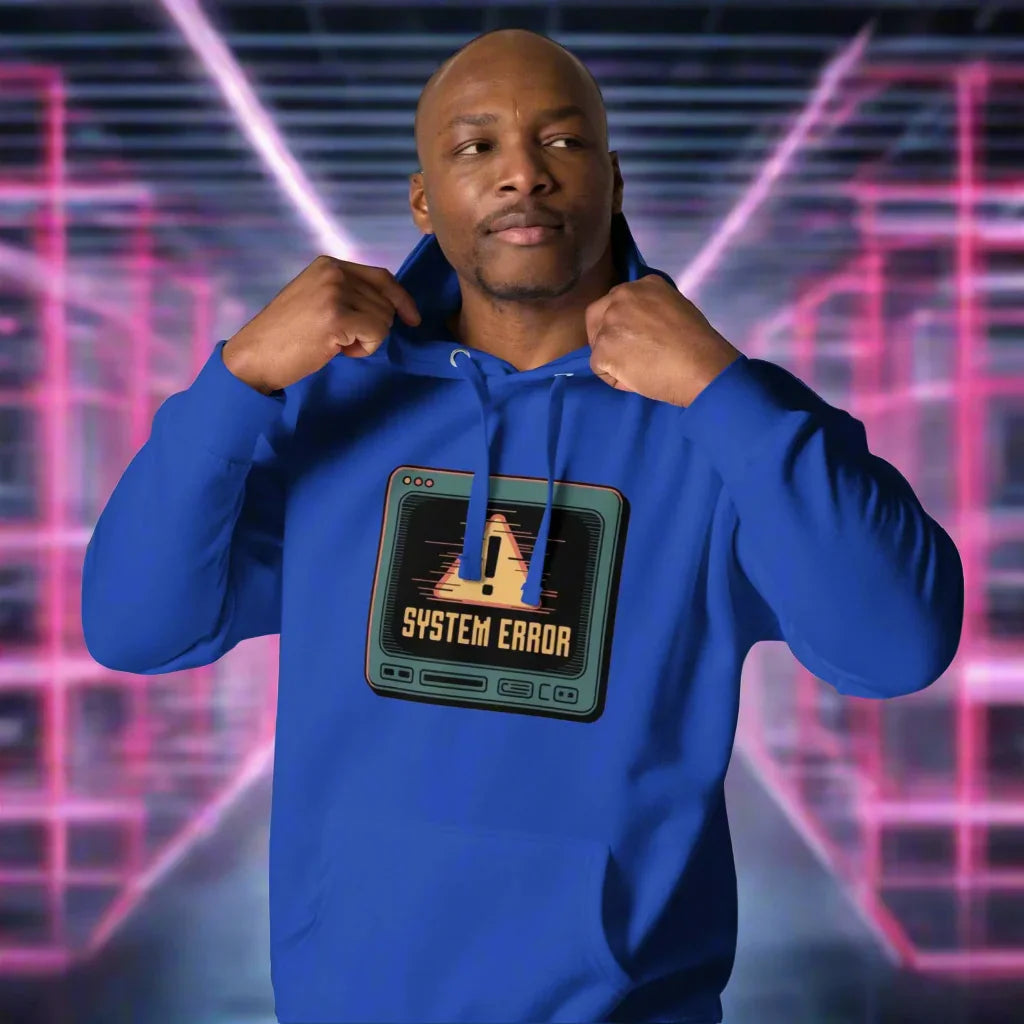 System Error Hoodie – Glitchcore Techwear - RaZits