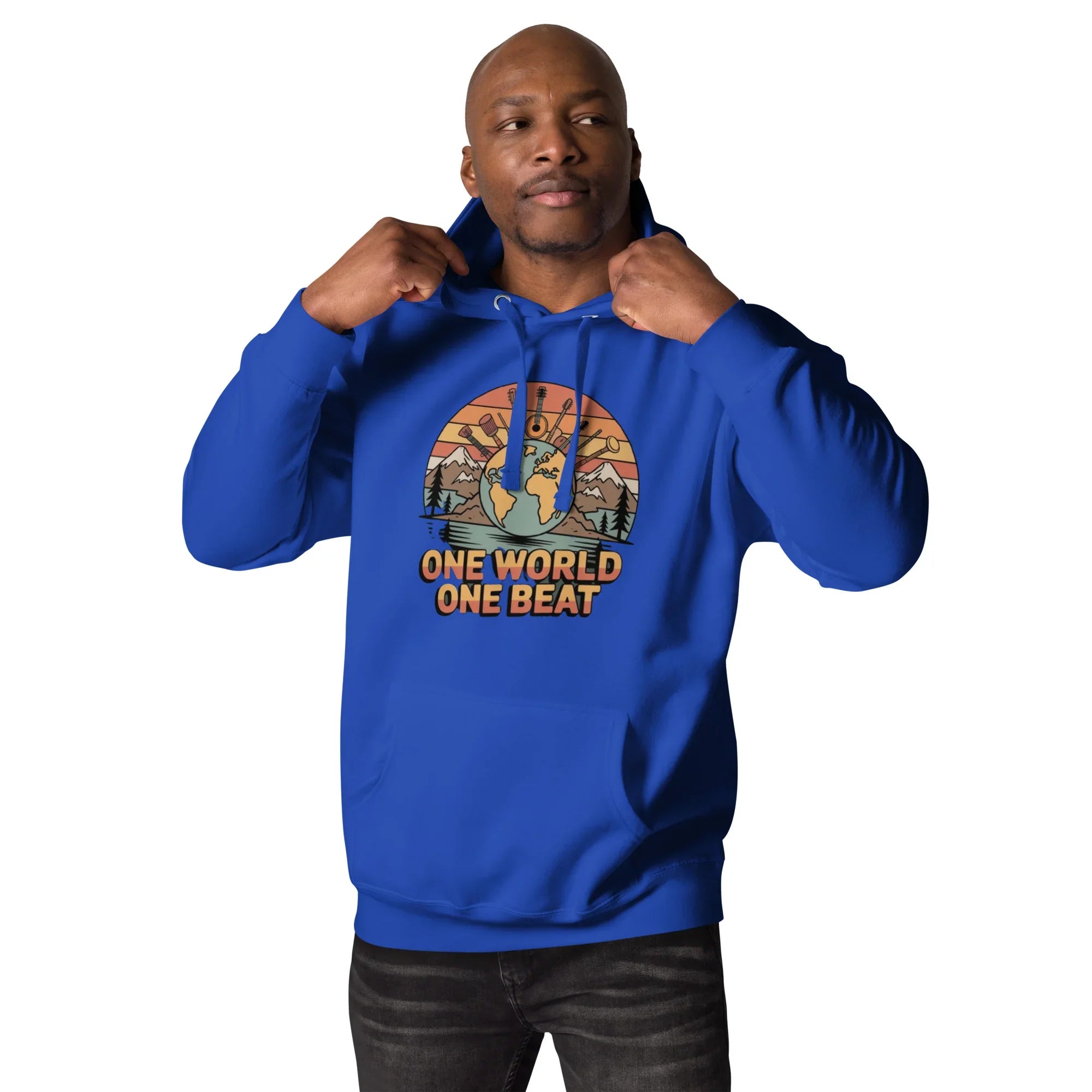 One World One Beat Hoodie – Global Music Vibes - RaZits