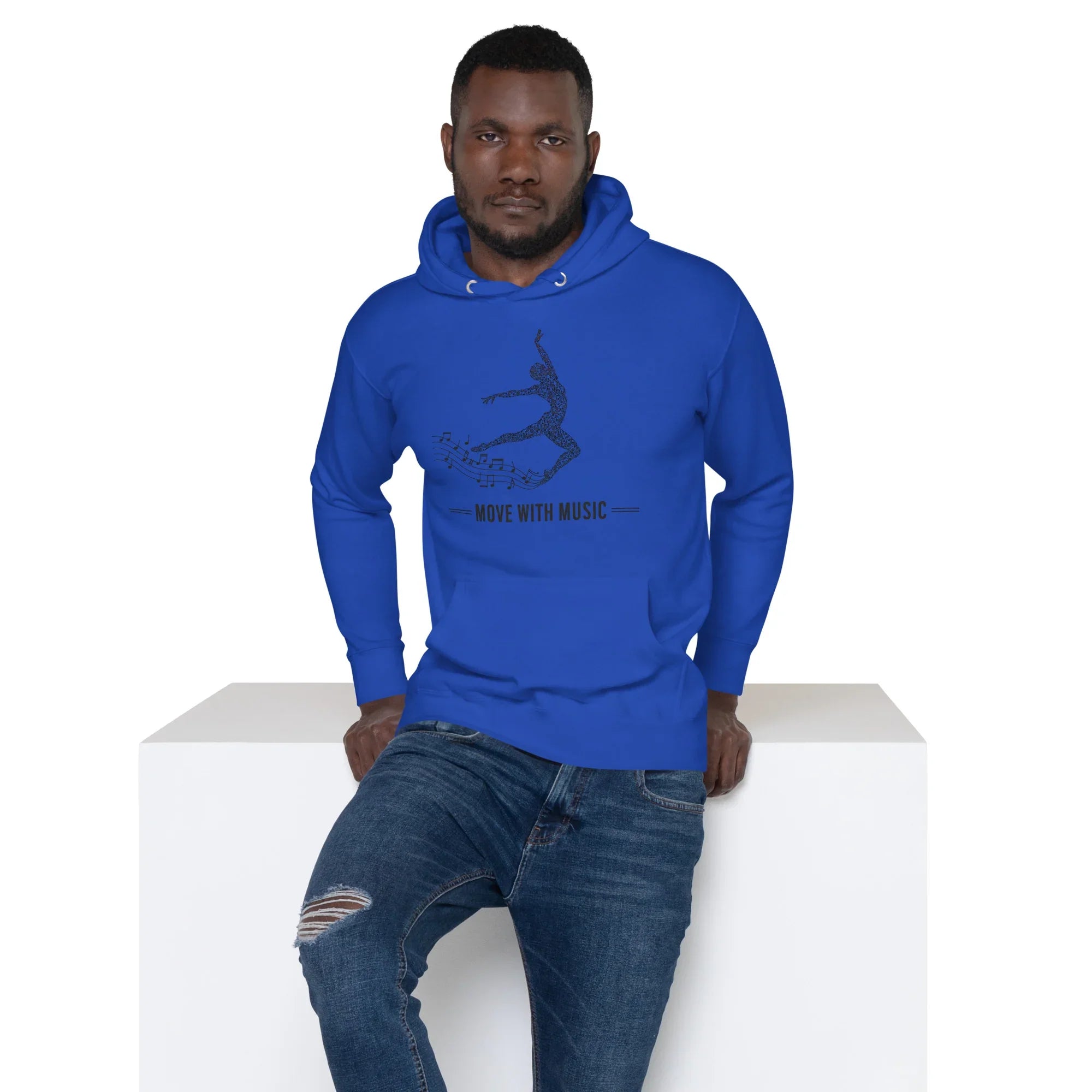 Move With Music Hoodie – Dance & Rhythm Graphic - RaZits