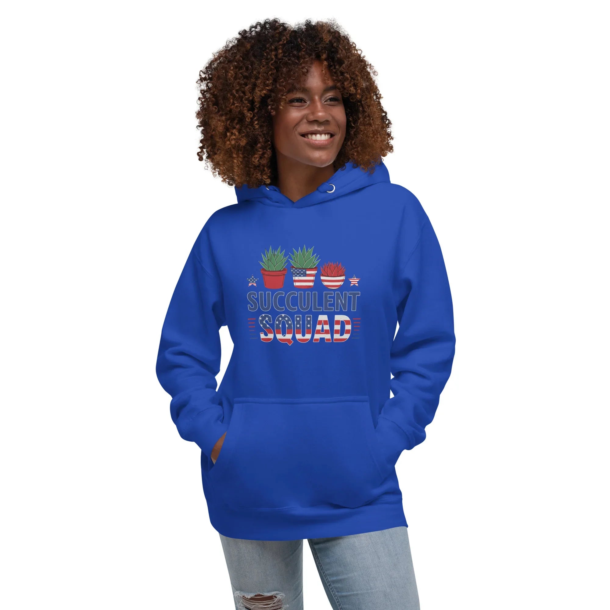 Succulent Hoodie – Succulent Squad Cute Plant Pullover - RaZits