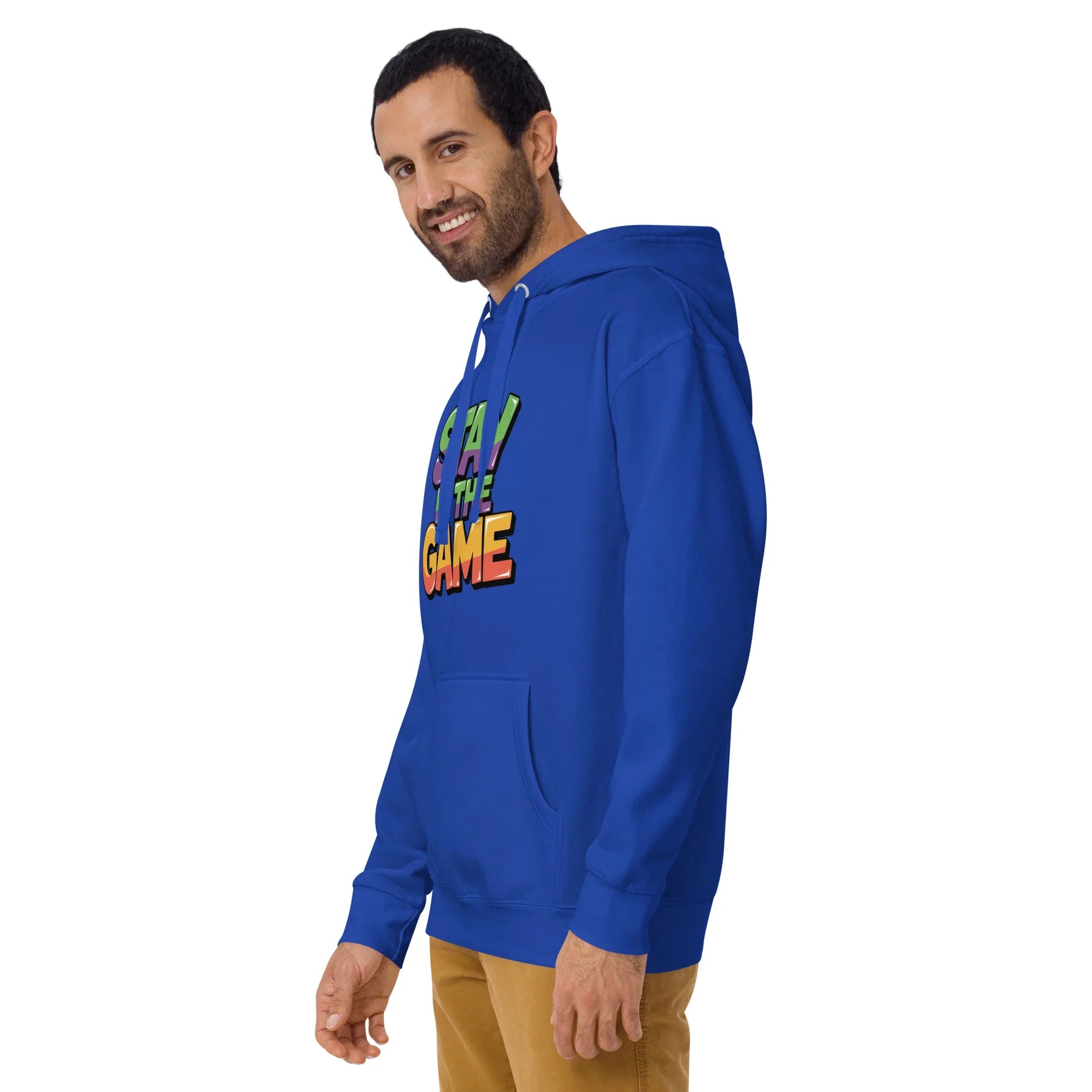 Stay in the Game Hoodie – Bold Motivational Gamer Style - RaZits
