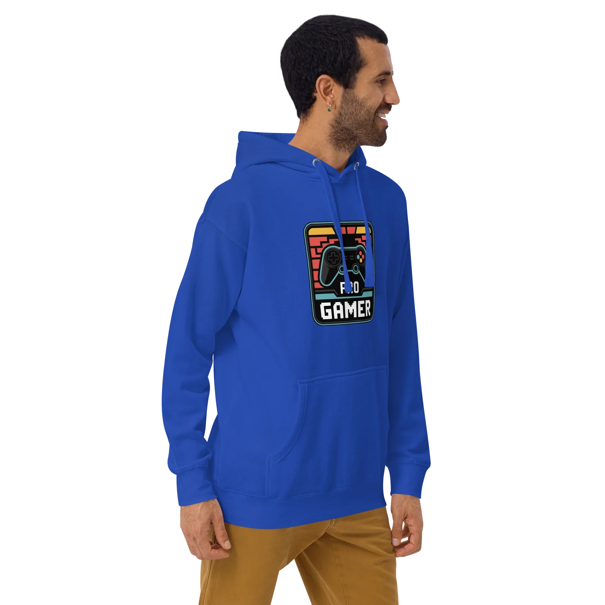 Pro Gamer Hoodie – Retro Pixel Art Game Controller Design - RaZits