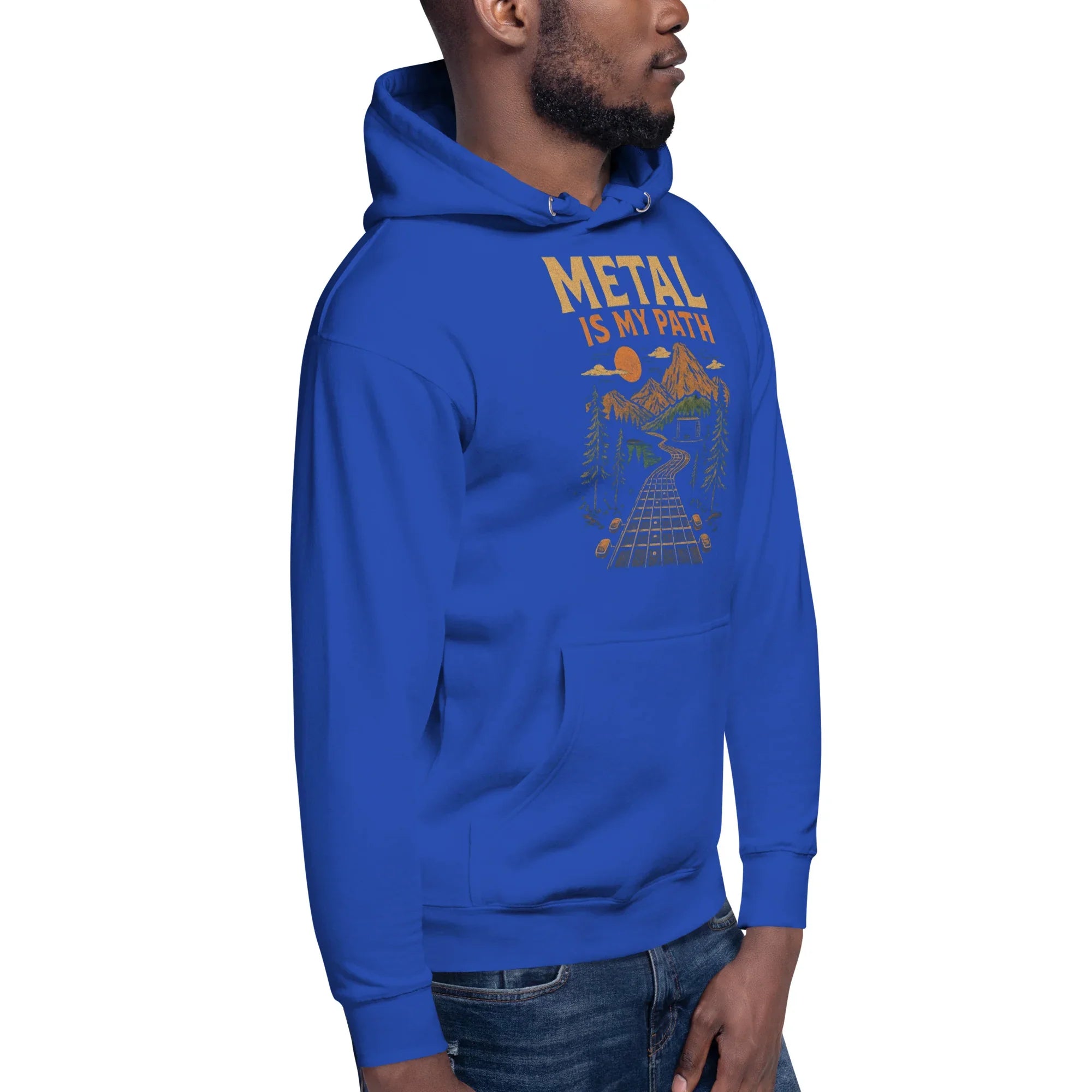 Metal Is My Path Hoodie – Heavy Music Trailblazer - RaZits