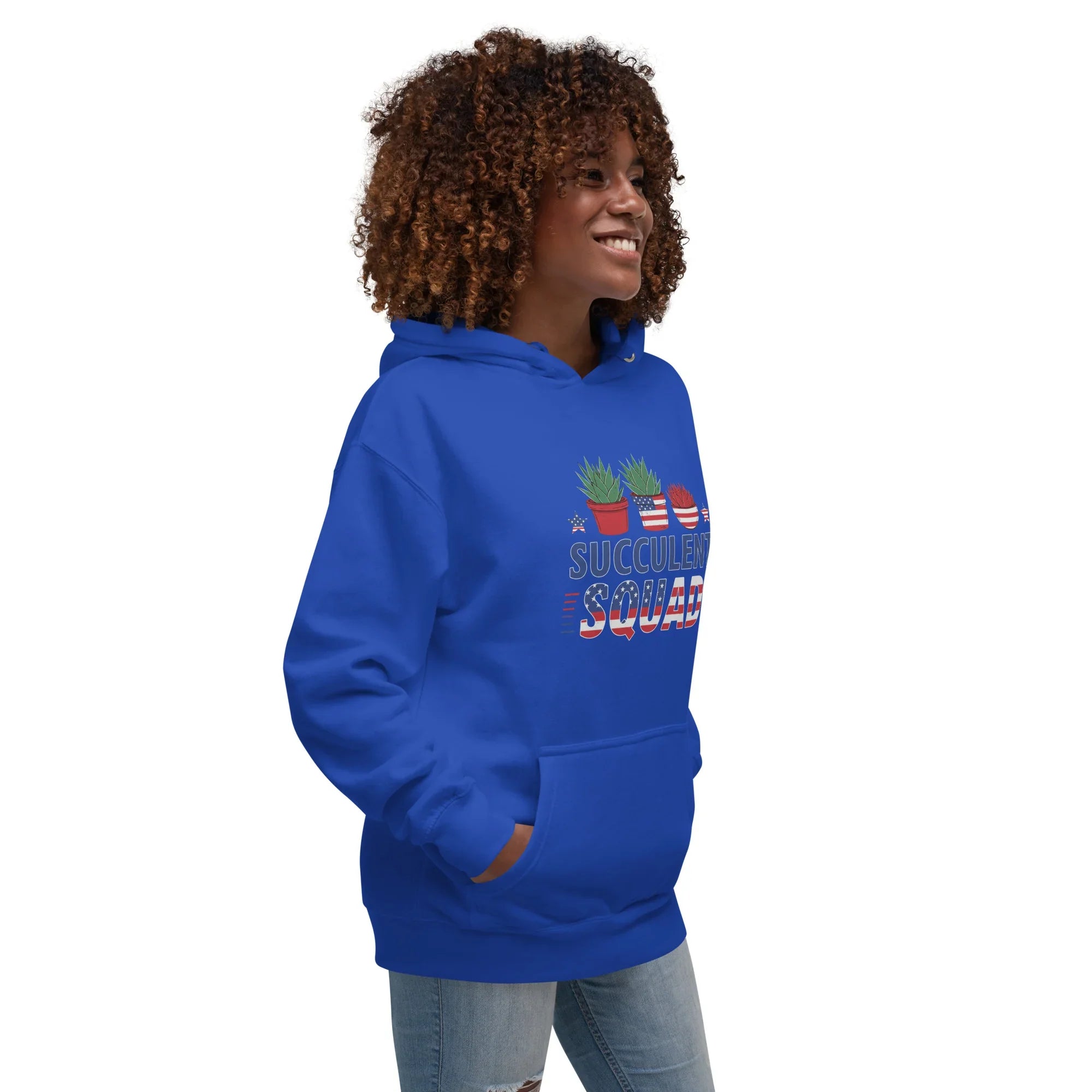 Succulent Hoodie – Succulent Squad Cute Plant Pullover - RaZits