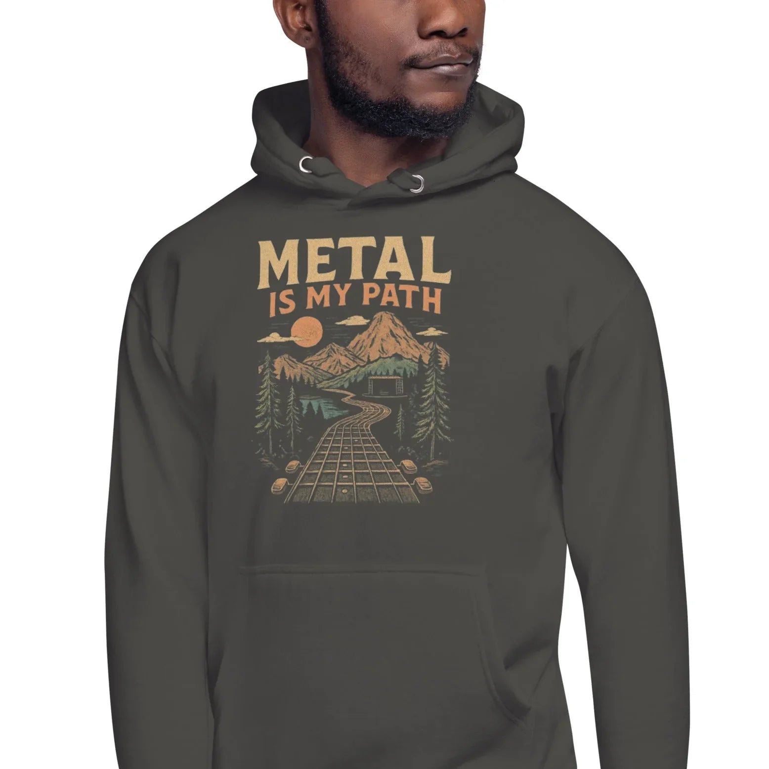 Metal Is My Path Hoodie – Heavy Music Trailblazer - RaZits