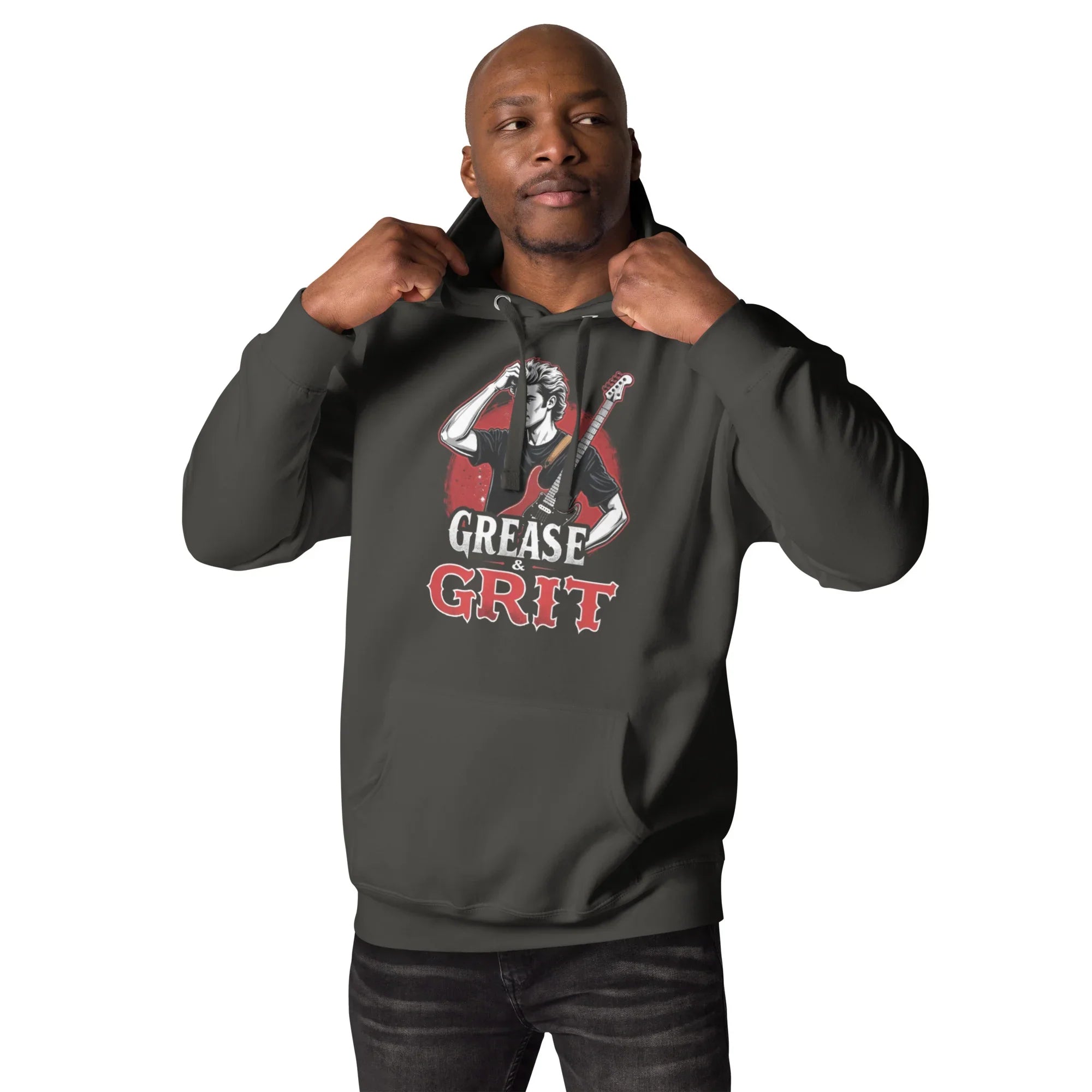 Grease & Grit Hoodie – Rebel Music Streetwear - RaZits