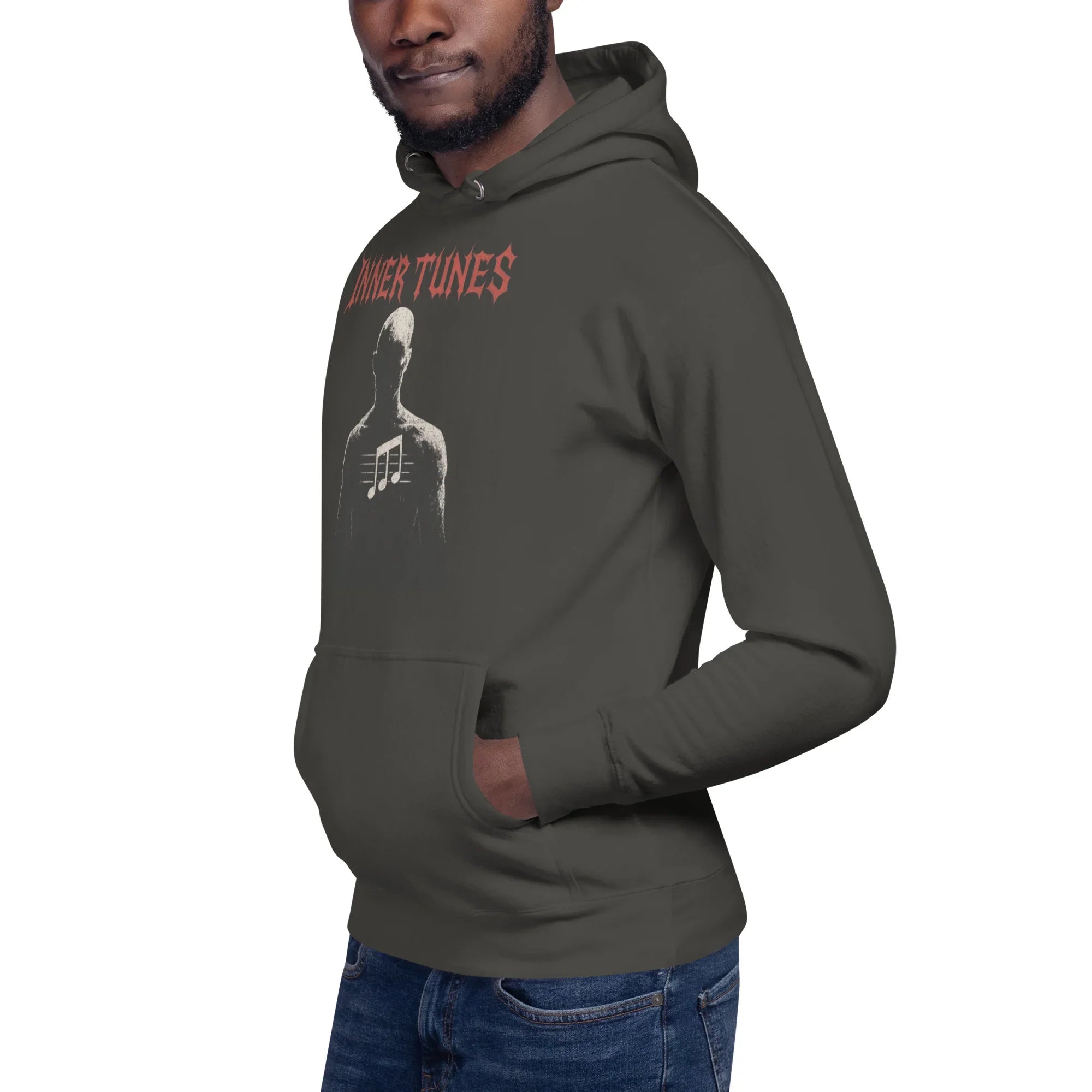 Inner Tunes Hoodie – Minimalist Music Soulwear - RaZits