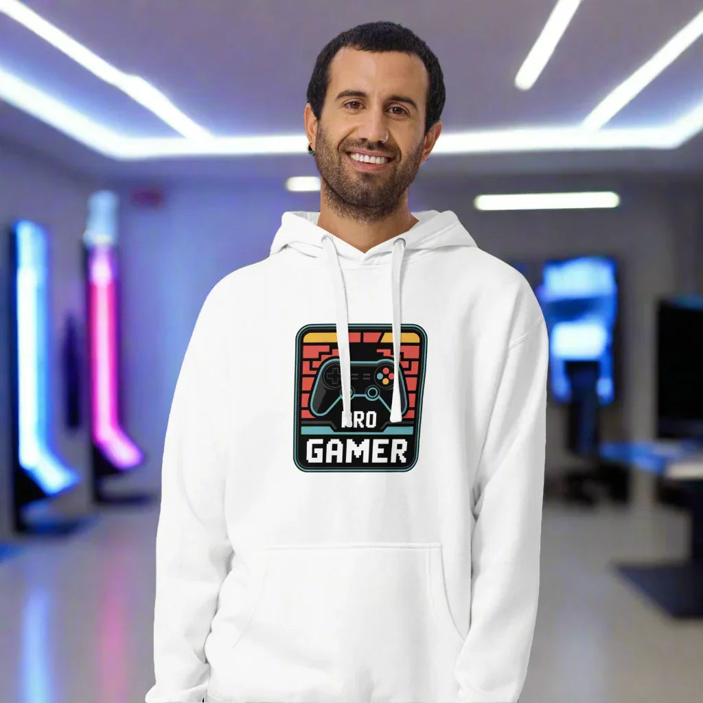 Pro Gamer Hoodie – Retro Pixel Art Game Controller Design - RaZits