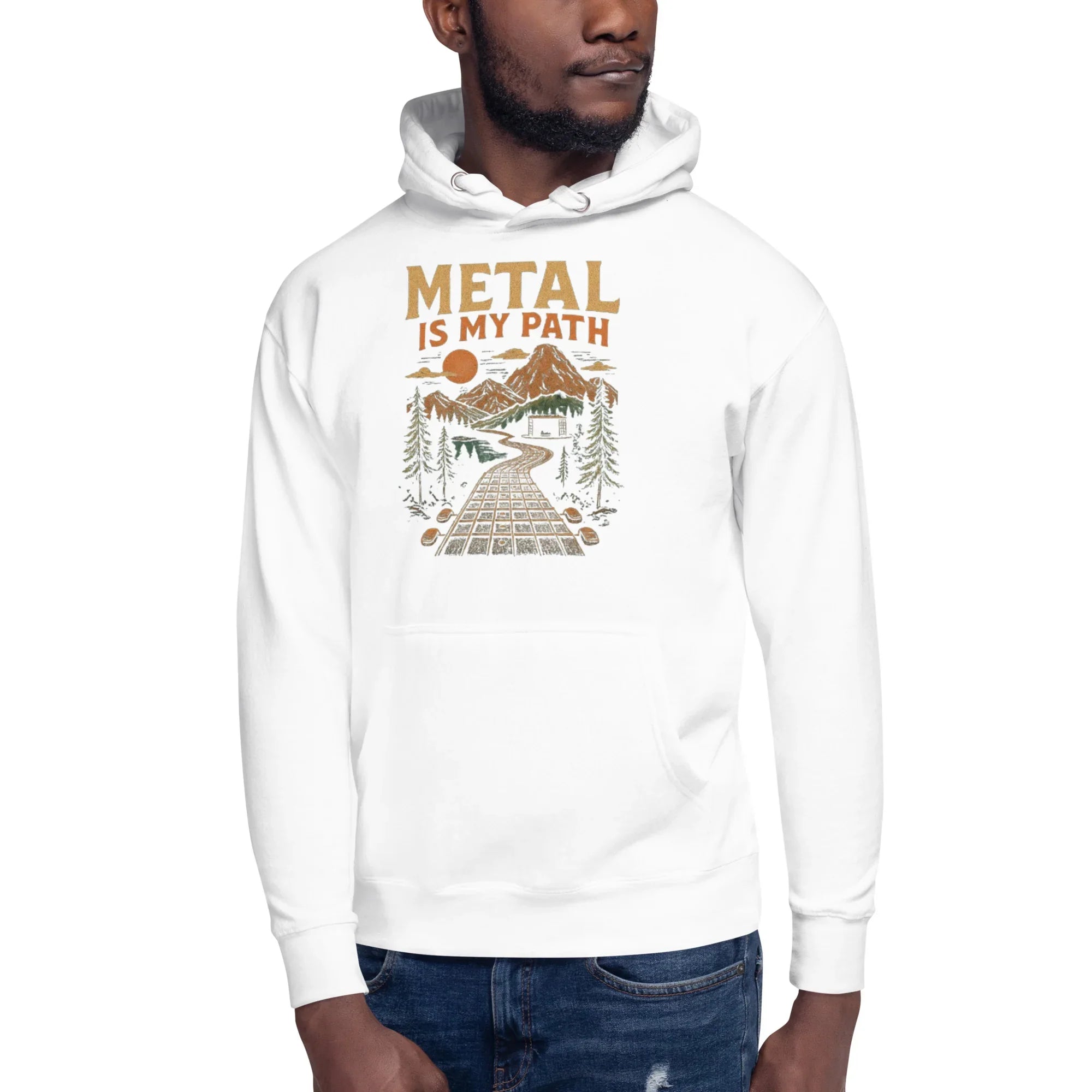 Metal Is My Path Hoodie – Heavy Music Trailblazer - RaZits