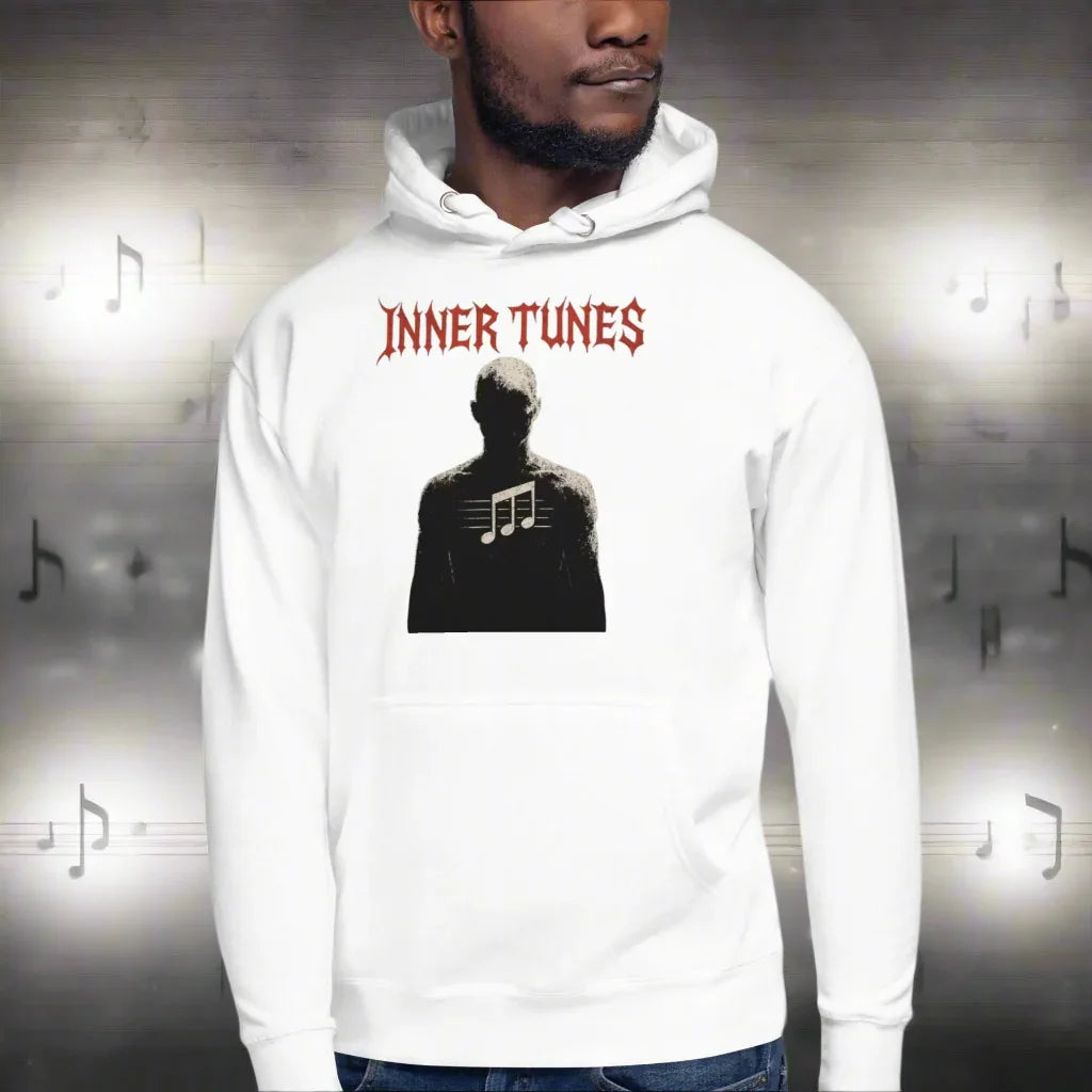 Inner Tunes Hoodie – Minimalist Music Soulwear - RaZits