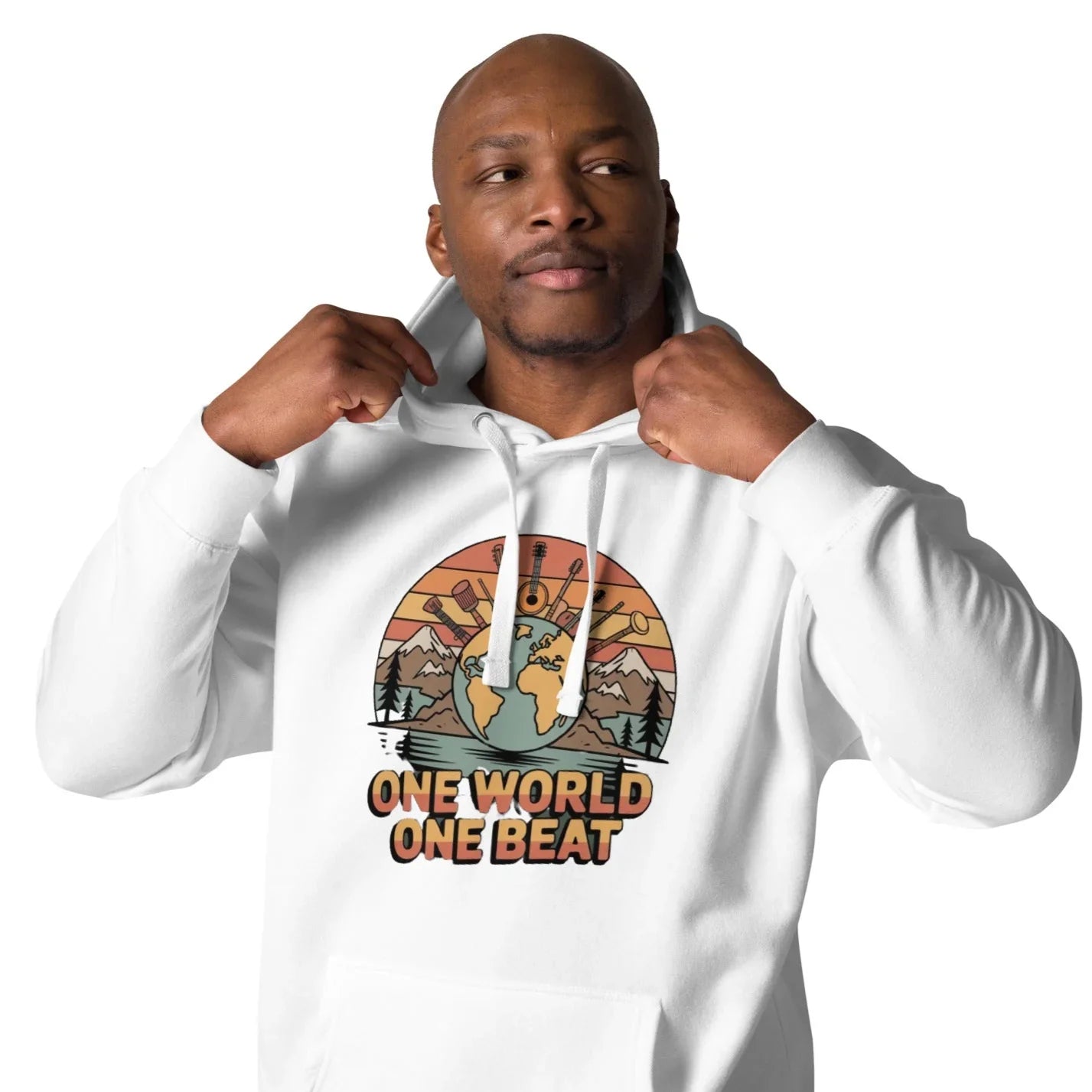 One World One Beat Hoodie – Global Music Vibes - RaZits