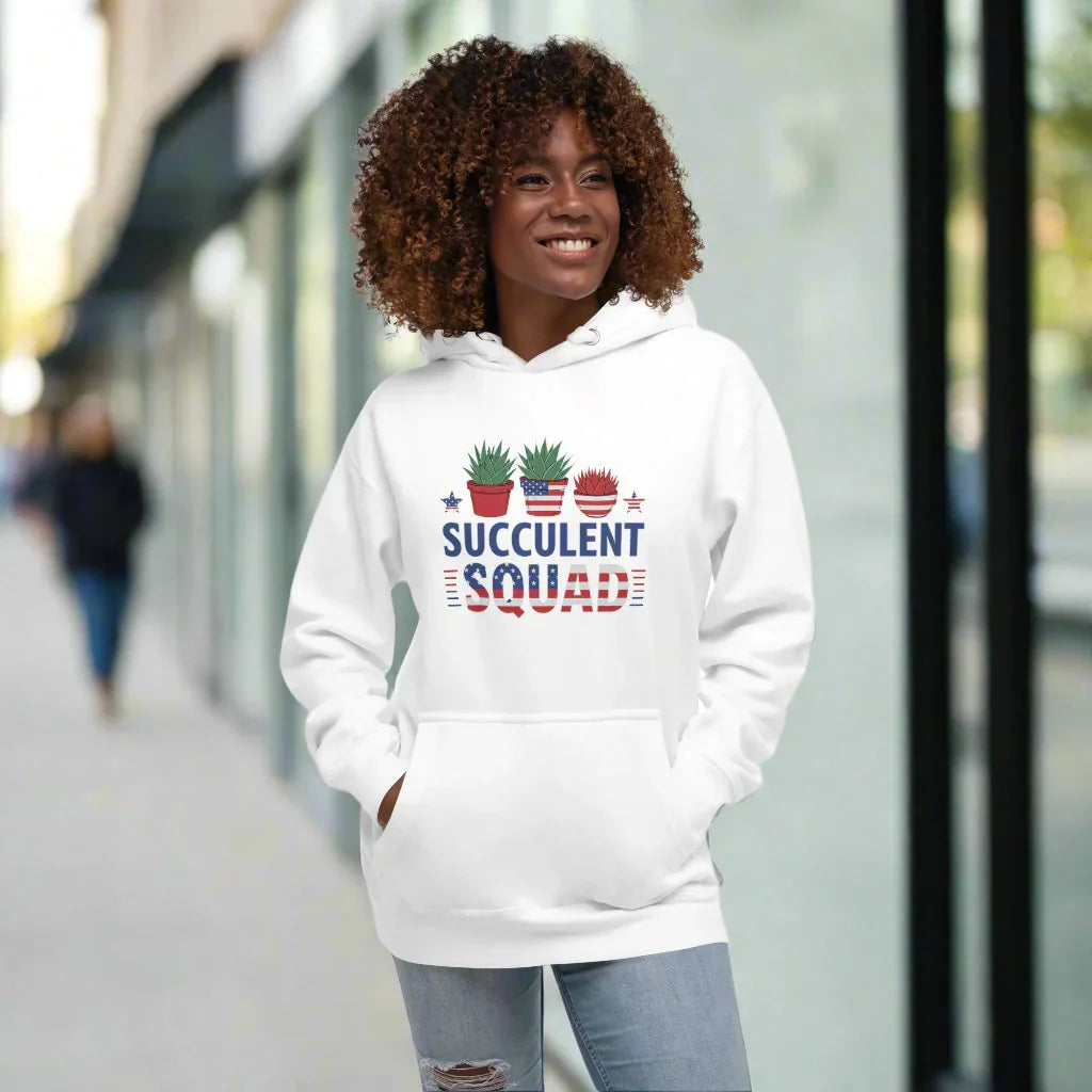 Succulent Hoodie – Succulent Squad Cute Plant Pullover - RaZits