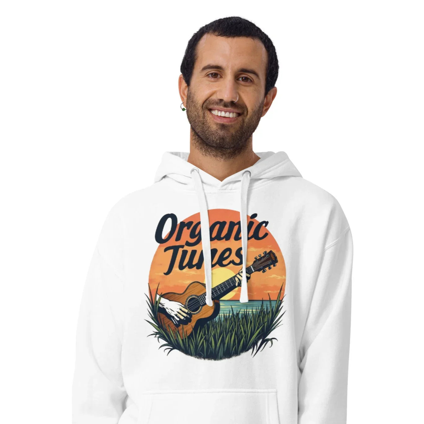 Organic Tunes Hoodie – Acoustic Sunset Style - RaZits