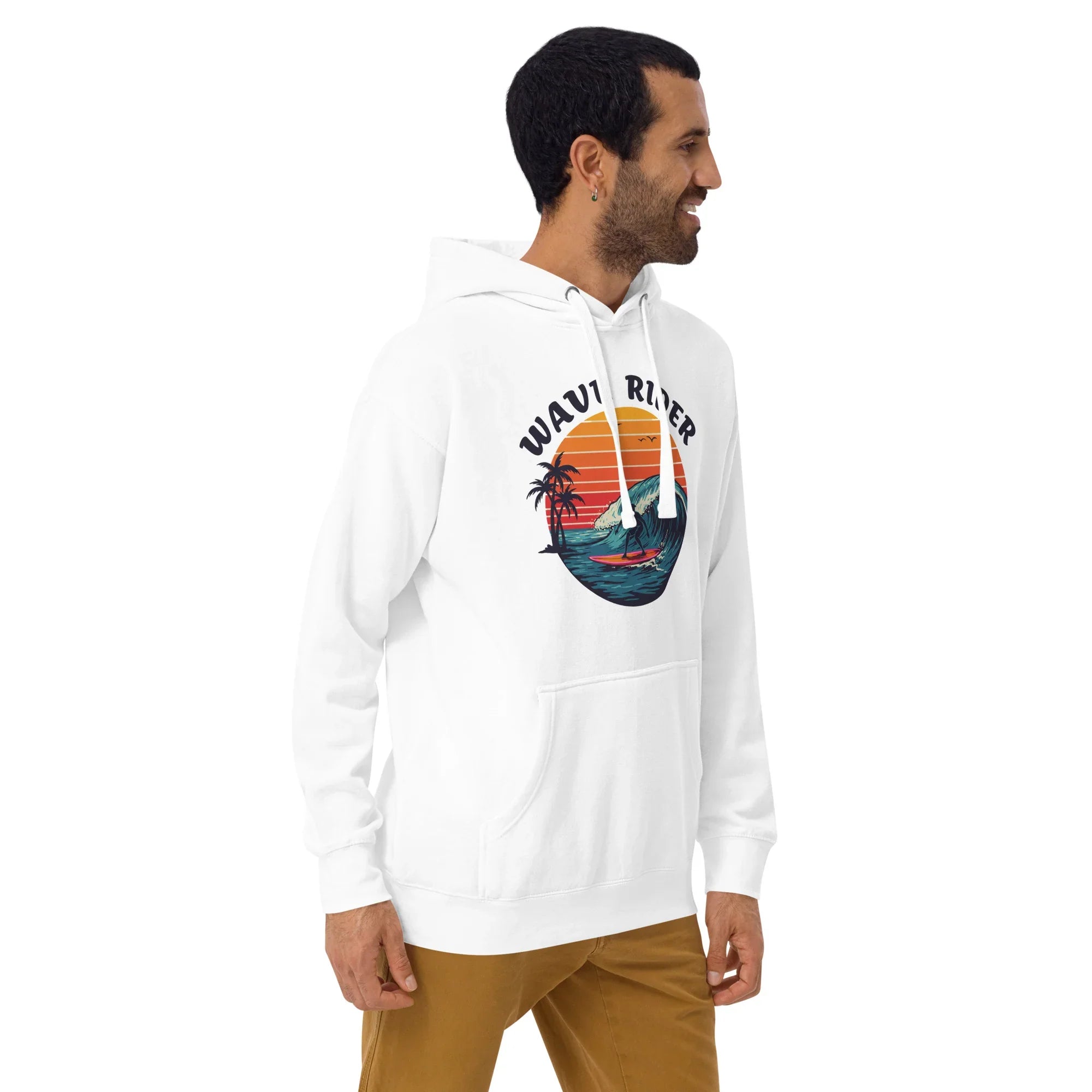 Wave Rider Hoodie – Sunset Surf Aesthetic - RaZits