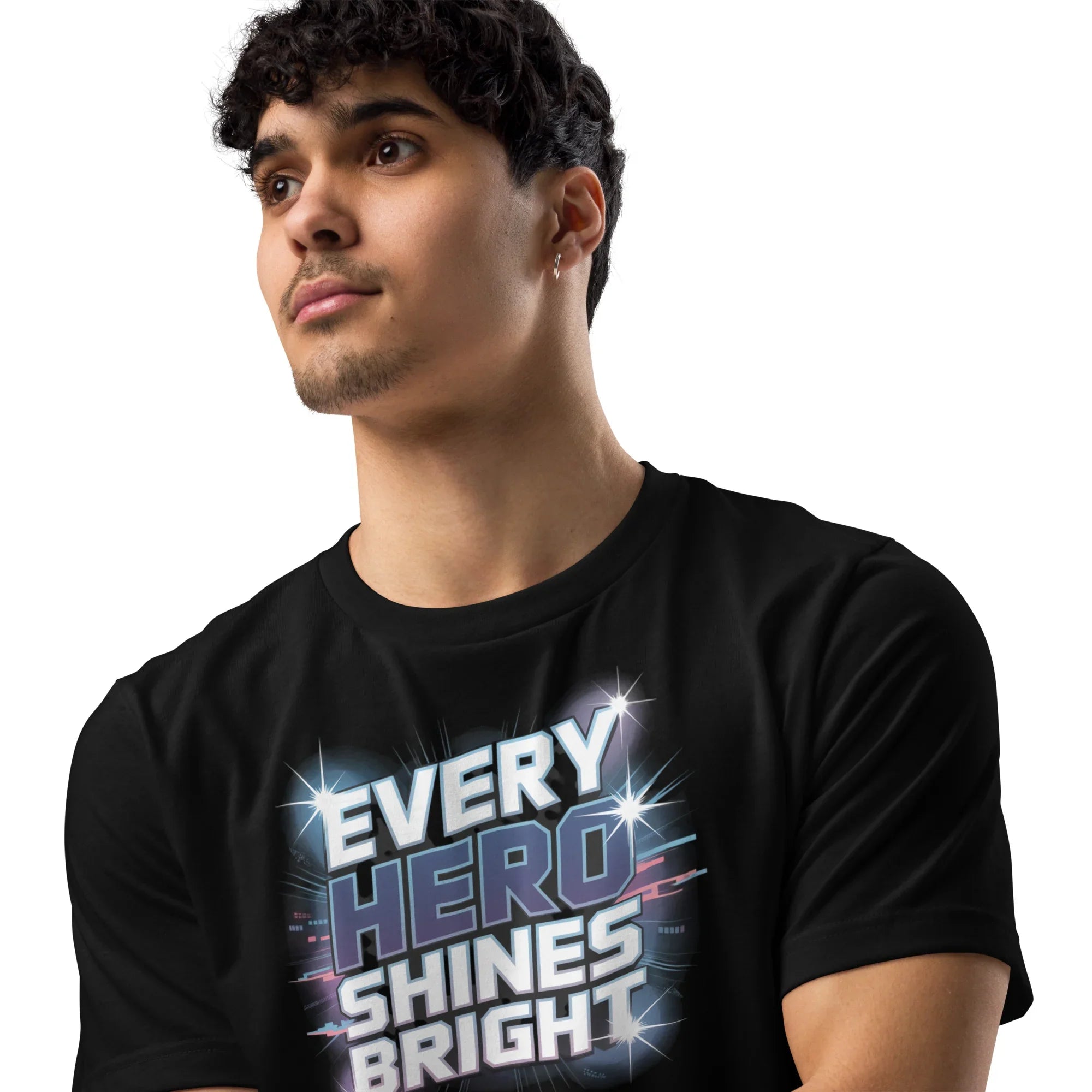 Every Hero Shines Bright Hero Shooter T-Shirt - RaZits