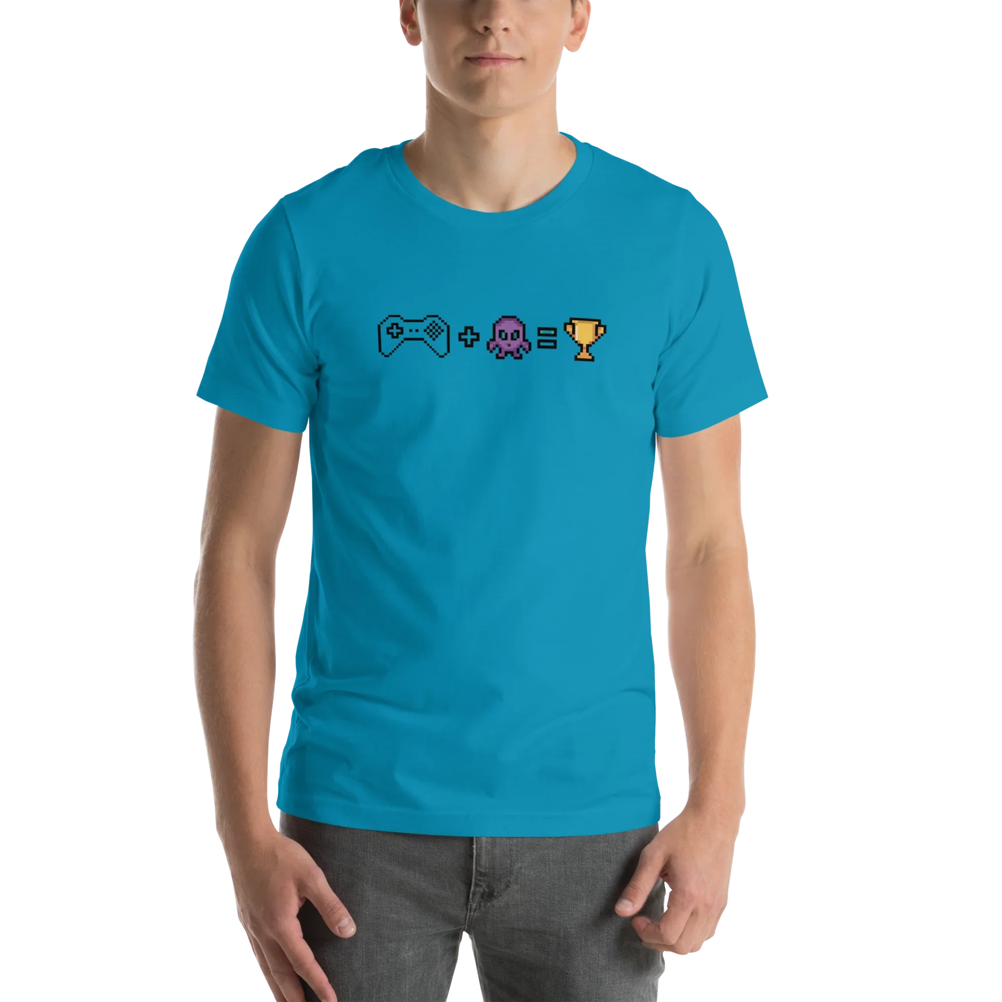 Pixel Gaming Equation Shirt – Retro Gamer Tee - RaZits