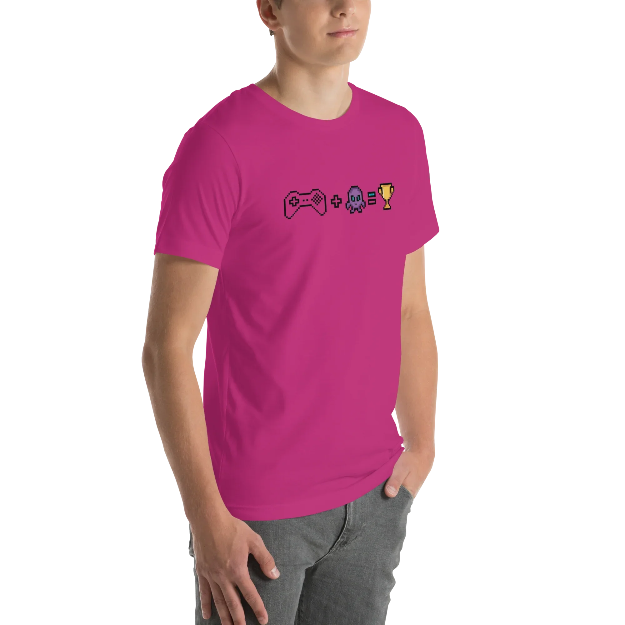 Pixel Gaming Equation Shirt – Retro Gamer Tee - RaZits