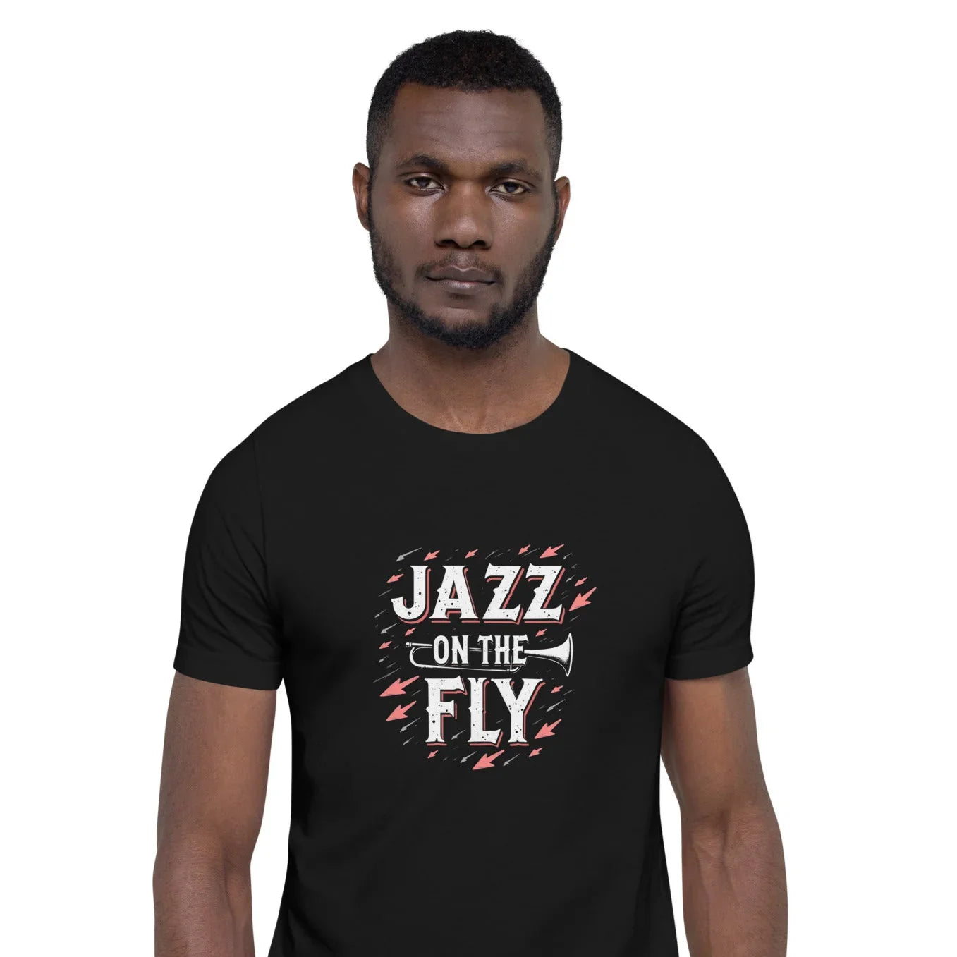 Jazz on the Fly – Trumpet Motion Tee - RaZits