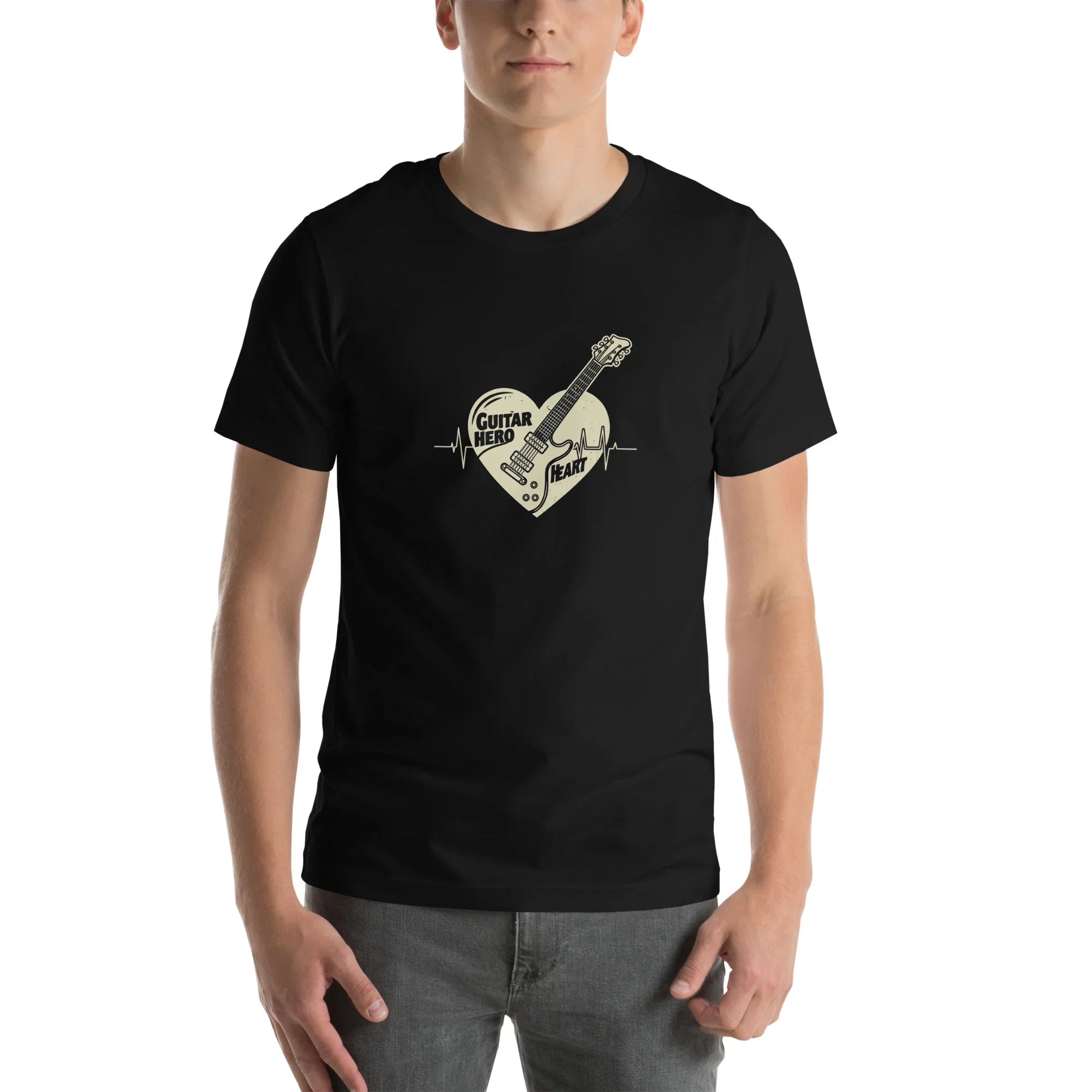 Guitar Hero Heart – Electric Passion Tee - RaZits
