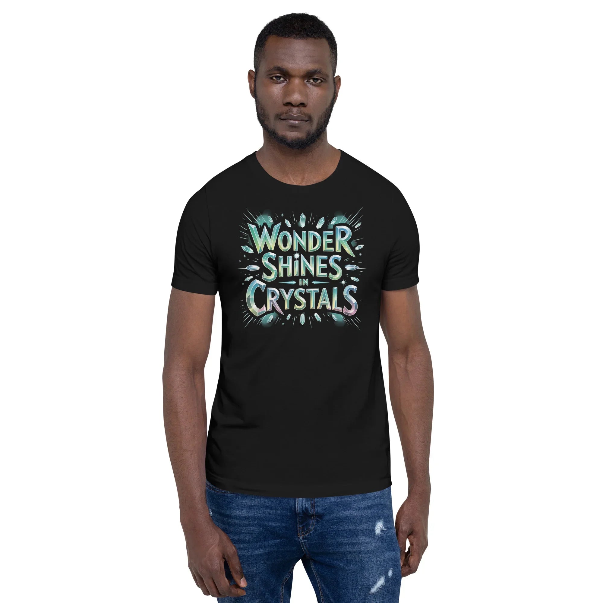 Wonder Shines in Crystals – JRPG Crystal T-Shirt - RaZits