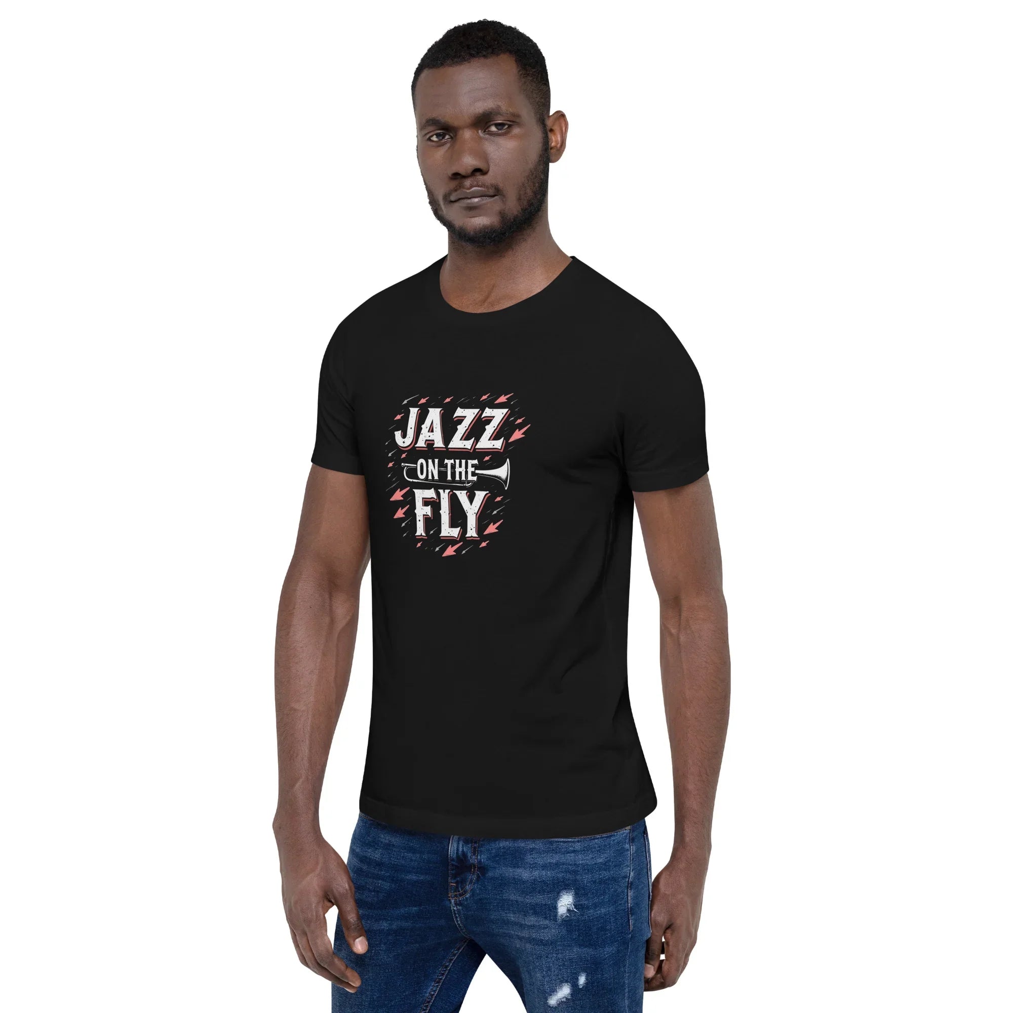 Jazz on the Fly – Trumpet Motion Tee - RaZits