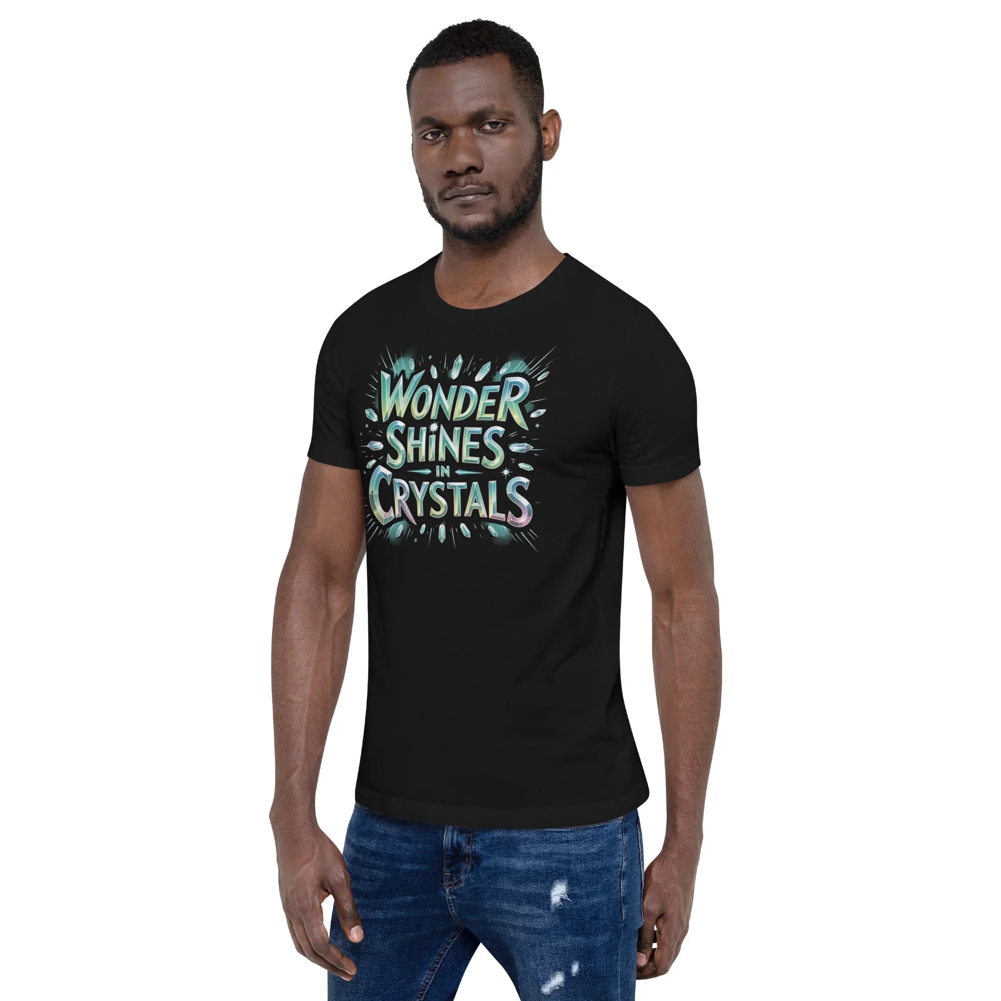 Wonder Shines in Crystals – JRPG Crystal T-Shirt - RaZits