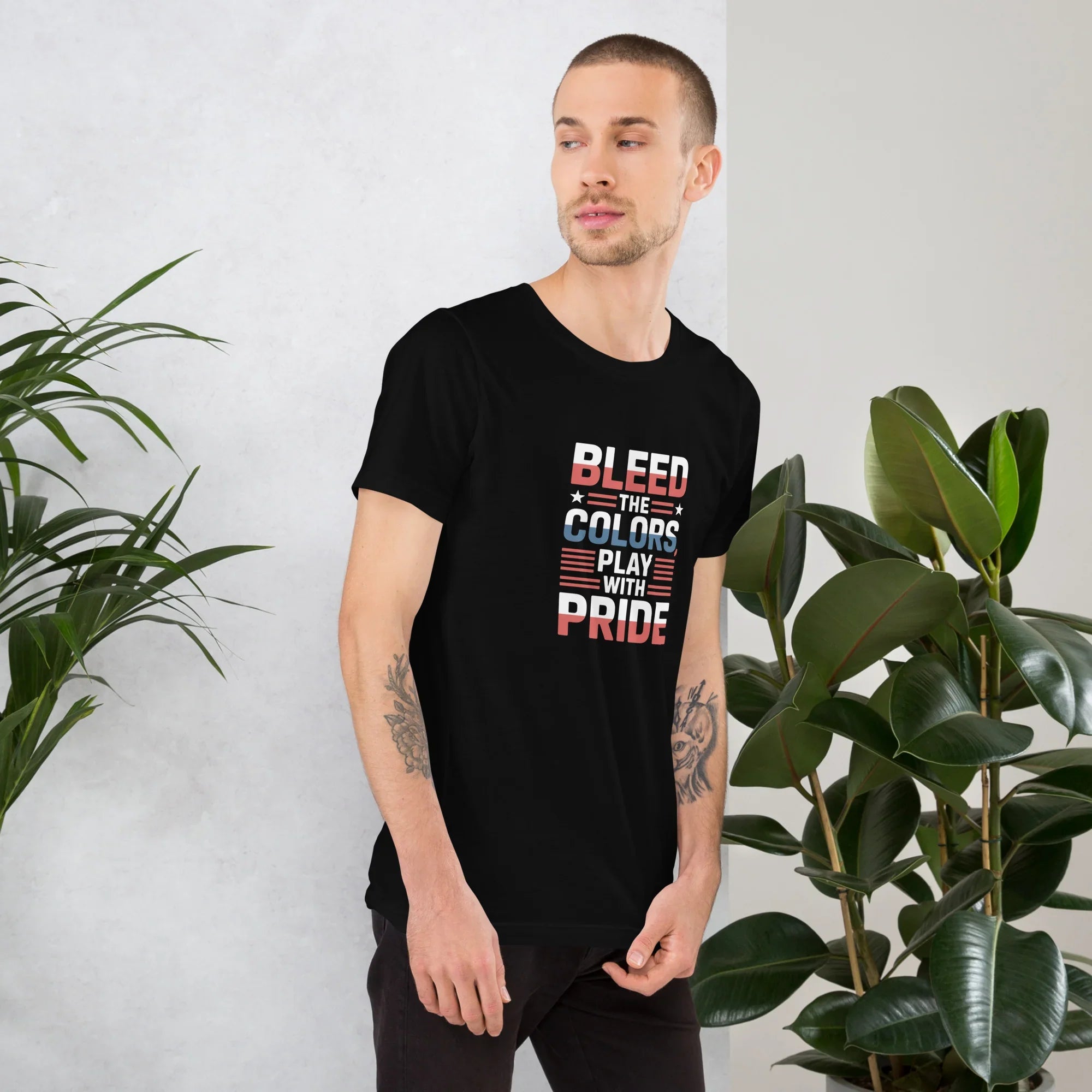 Bleed the Colors Tee – Rugby Pride Graphic Shirt - RaZits