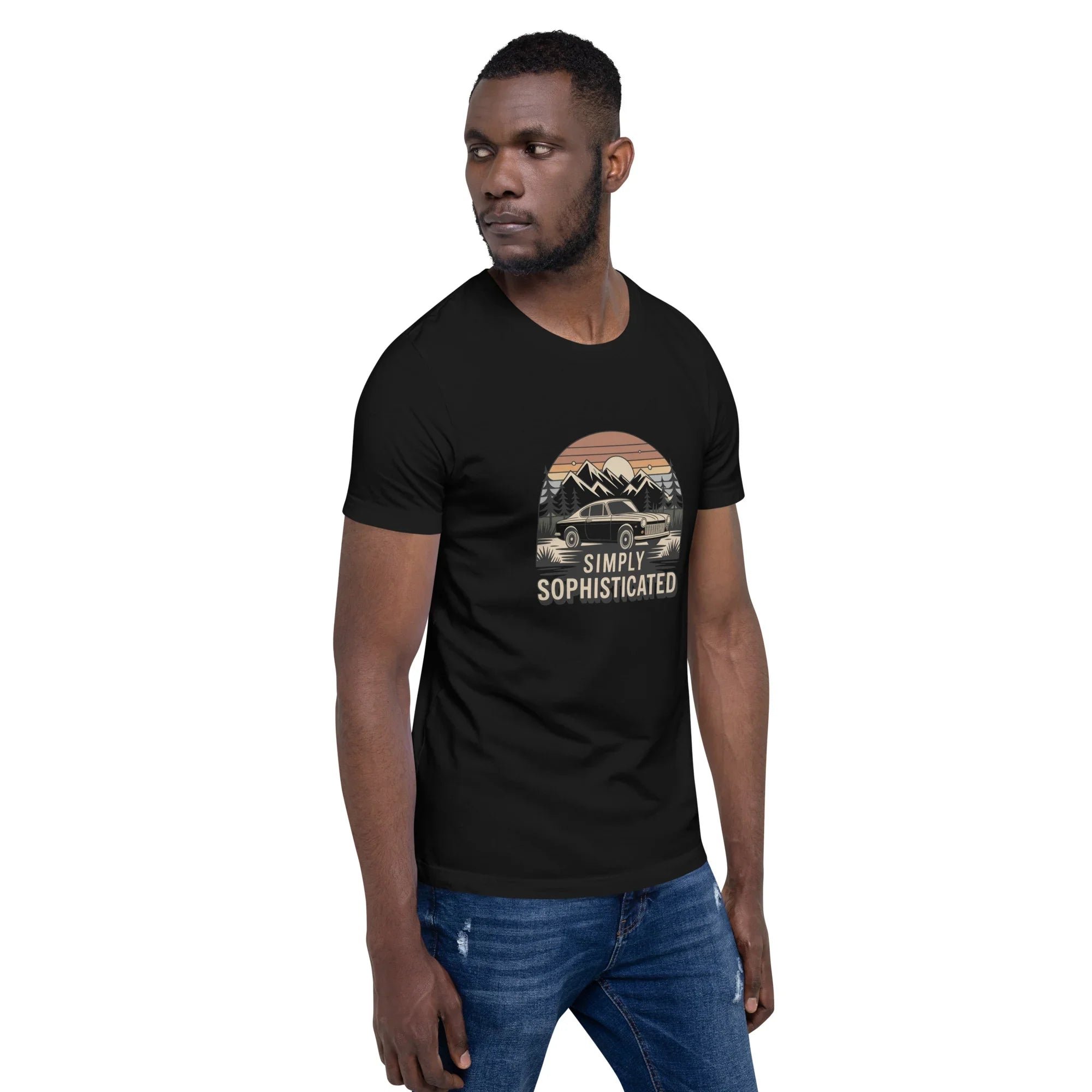 Simply Sophisticated Vintage Car Tee - RaZits