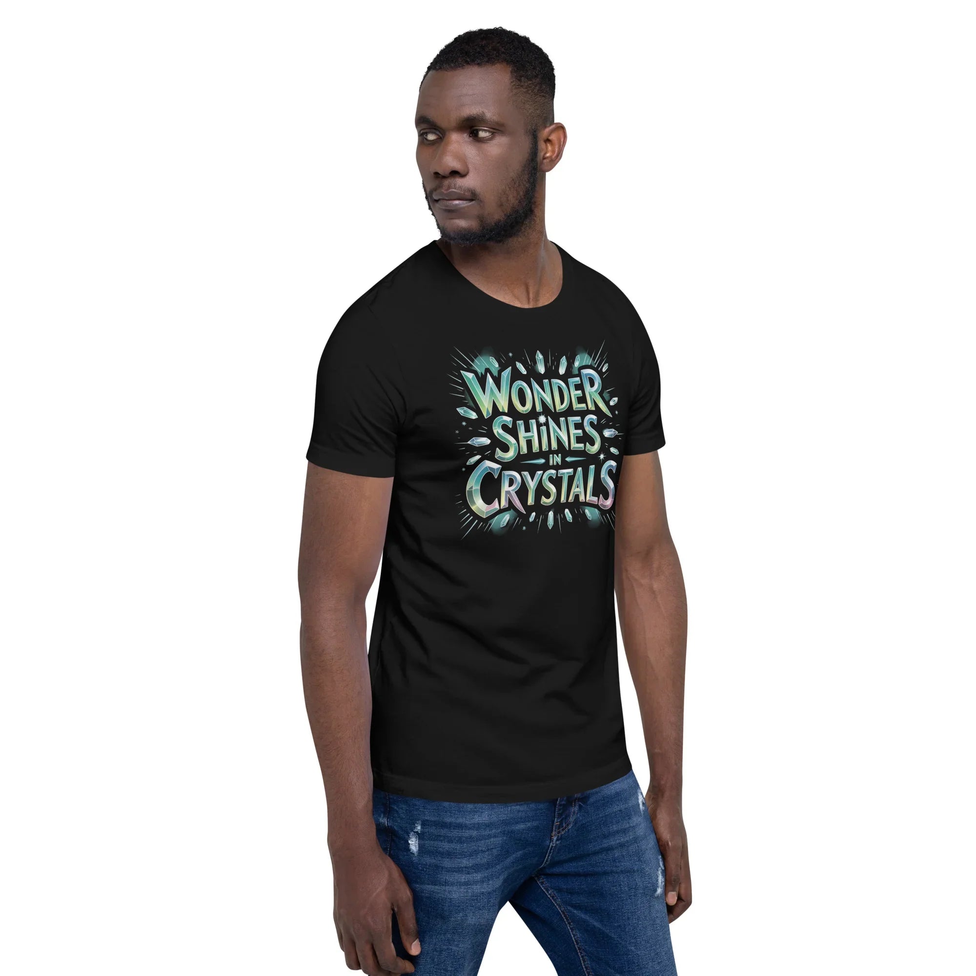 Wonder Shines in Crystals – JRPG Crystal T-Shirt - RaZits
