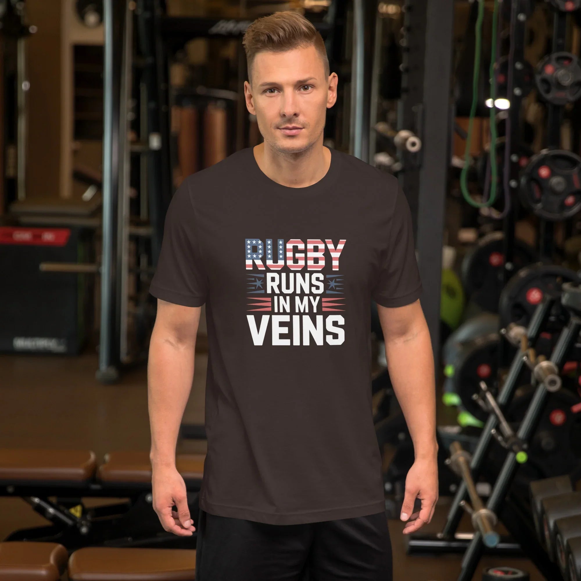 USA Rugby Veins Tee – American Flag Edition - RaZits