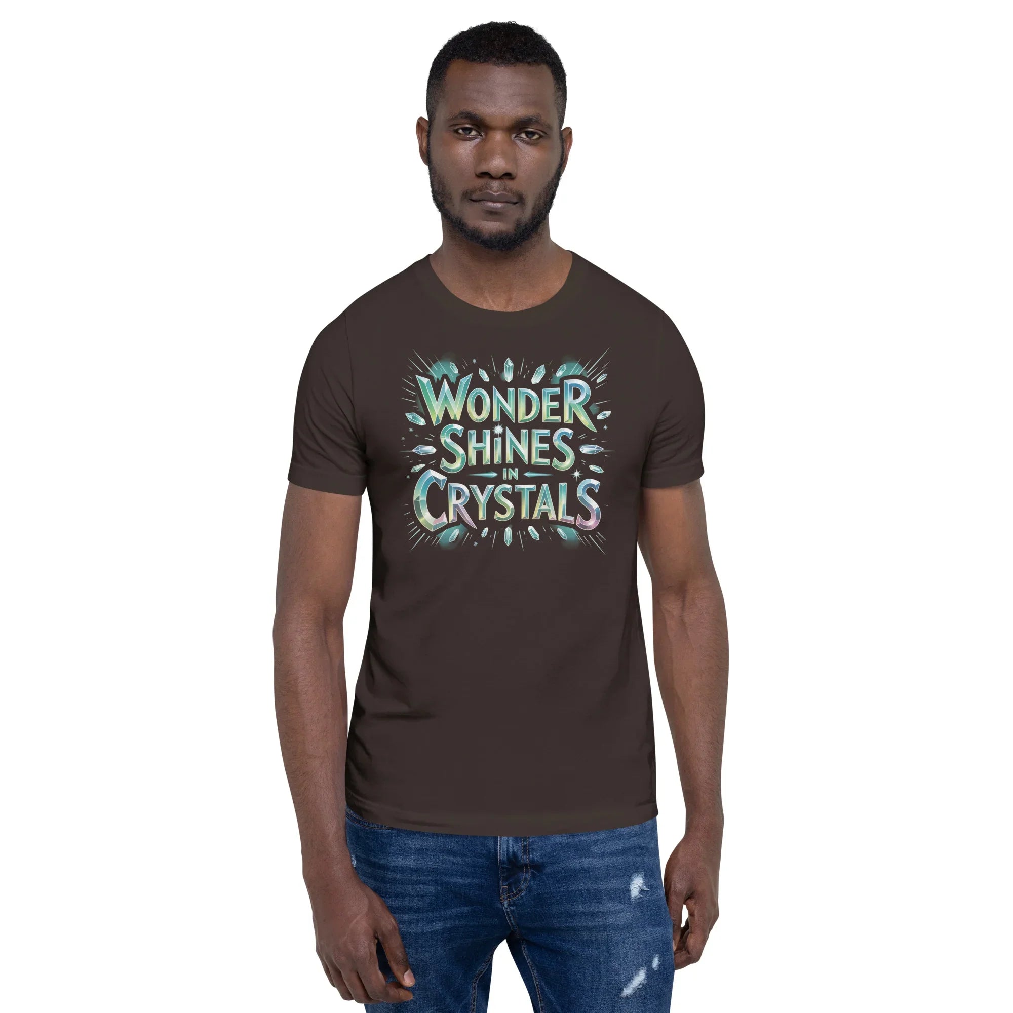 Wonder Shines in Crystals – JRPG Crystal T-Shirt - RaZits