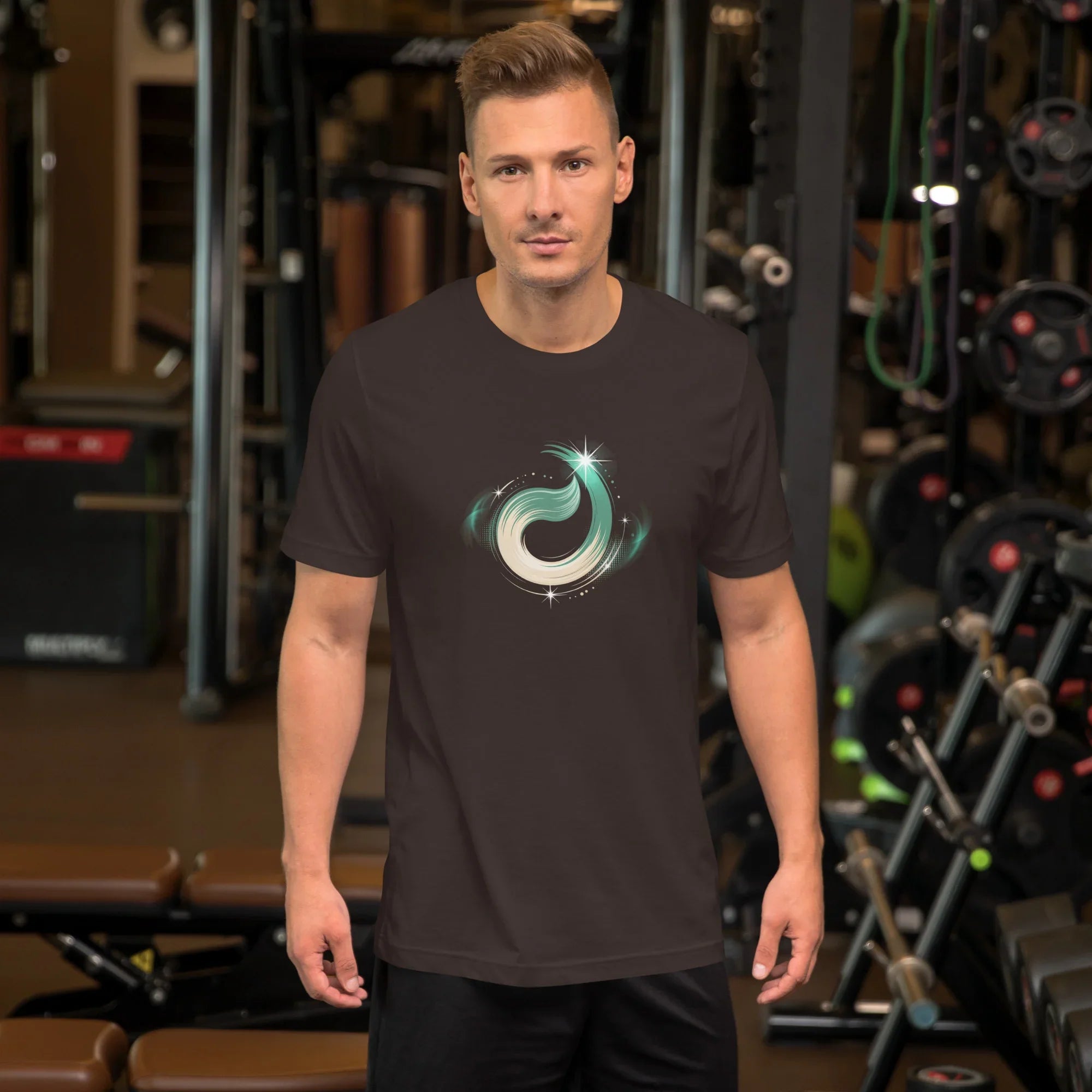 Radiant Brushstroke Flow Shirt – Adventure Energy Tee - RaZits