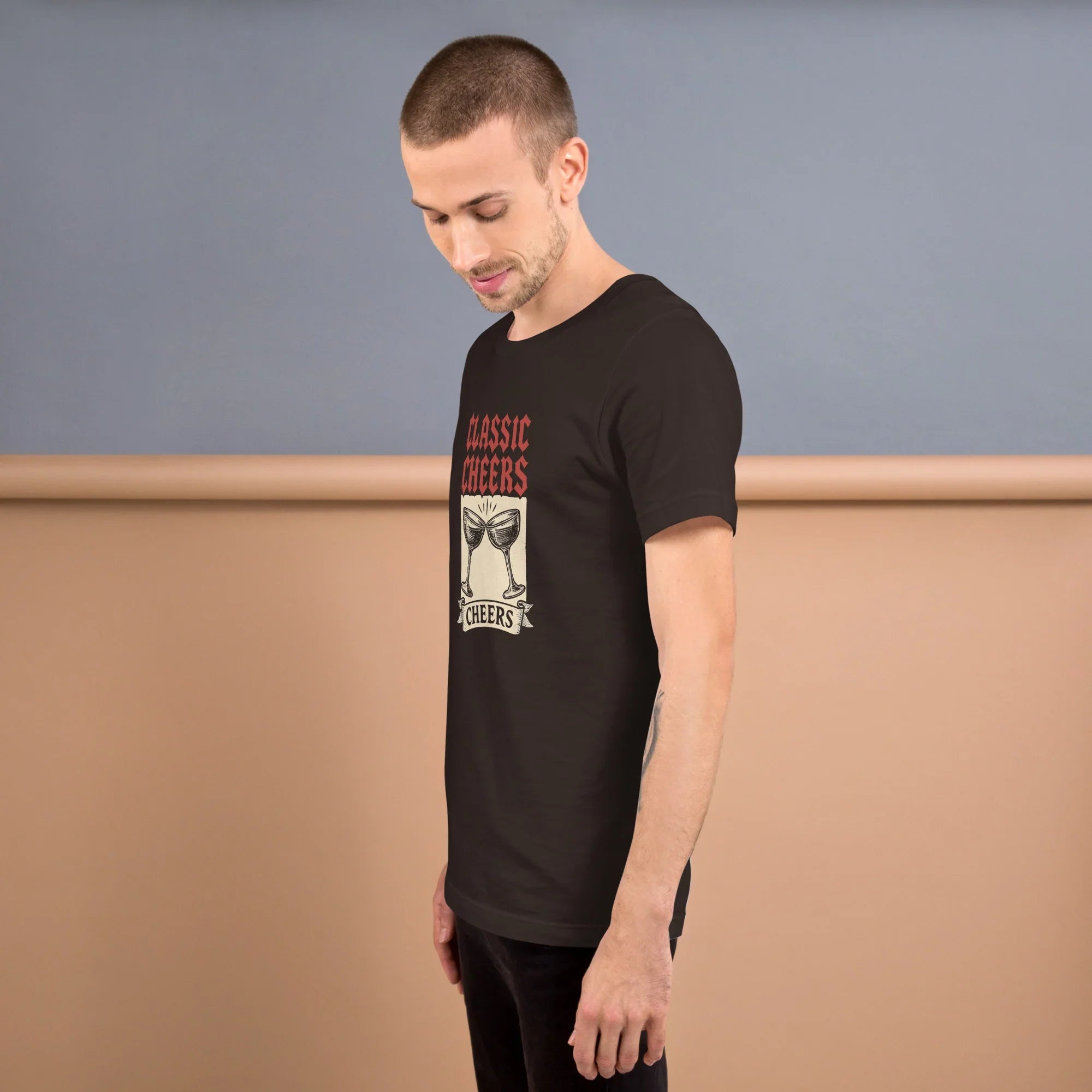 Classic Cheers Vintage Toast Tee - RaZits