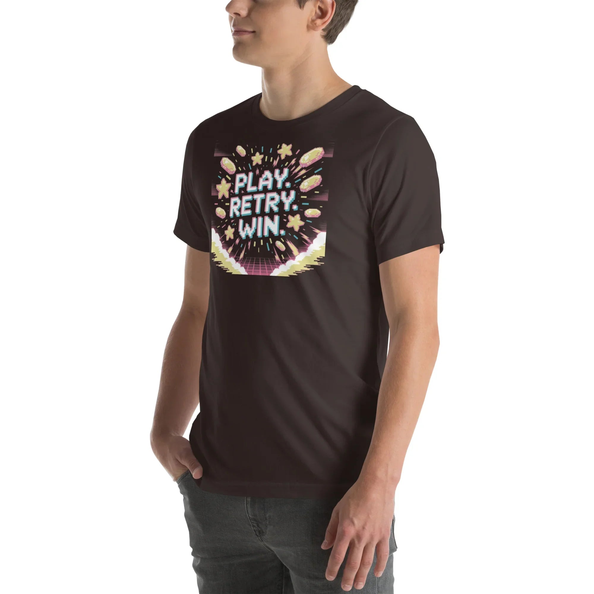 Retro Platformer T-Shirt – Fall Guys Gamer Tee - RaZits