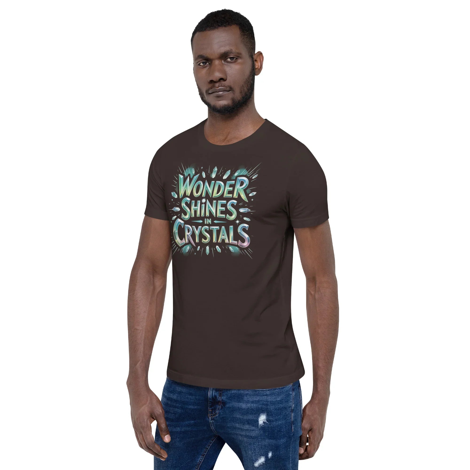 Wonder Shines in Crystals – JRPG Crystal T-Shirt - RaZits